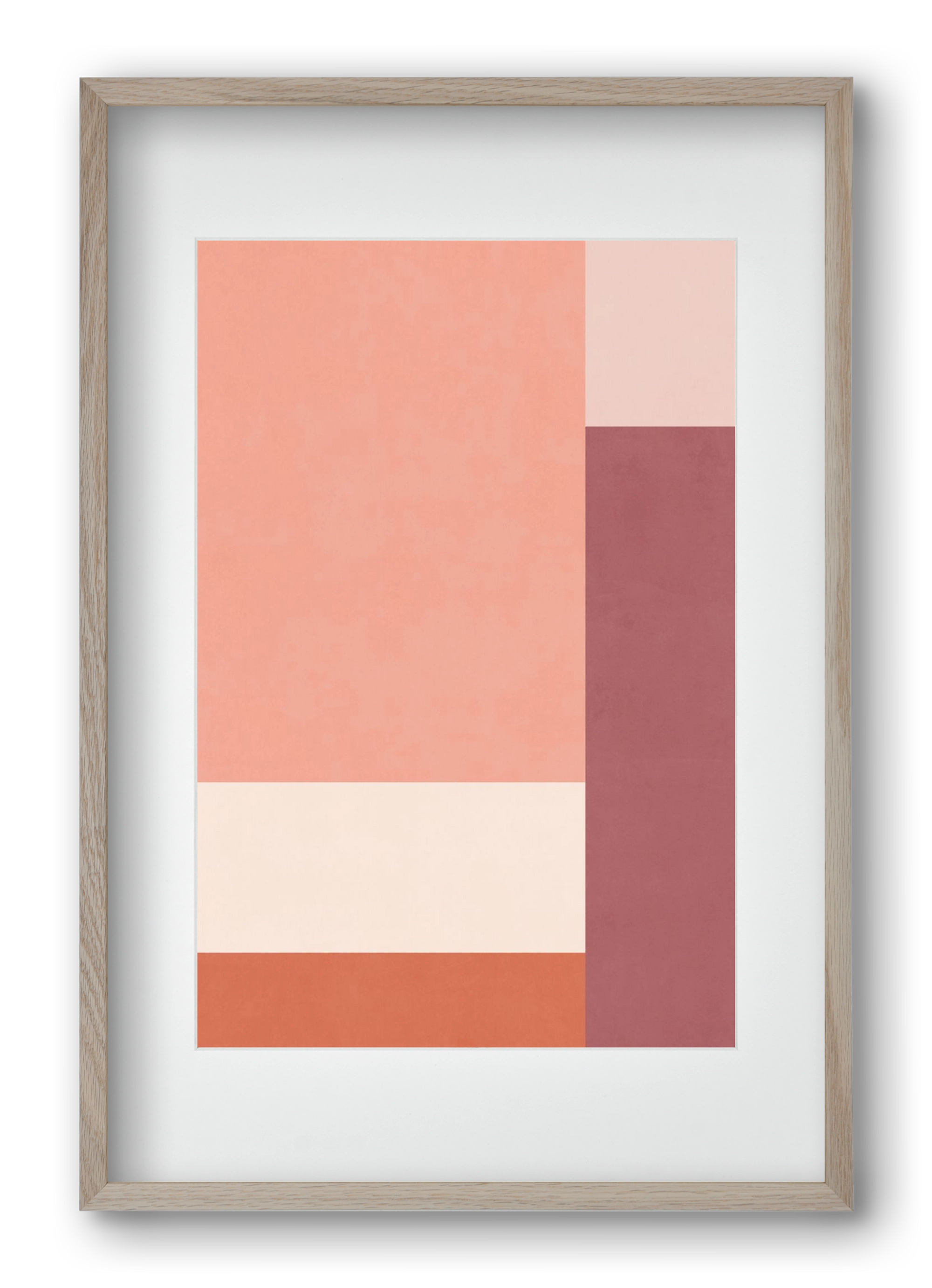 Abstract Art - Ttn05, 40x60 cm (30x45 cm), Tölgy keret, paszpartuval