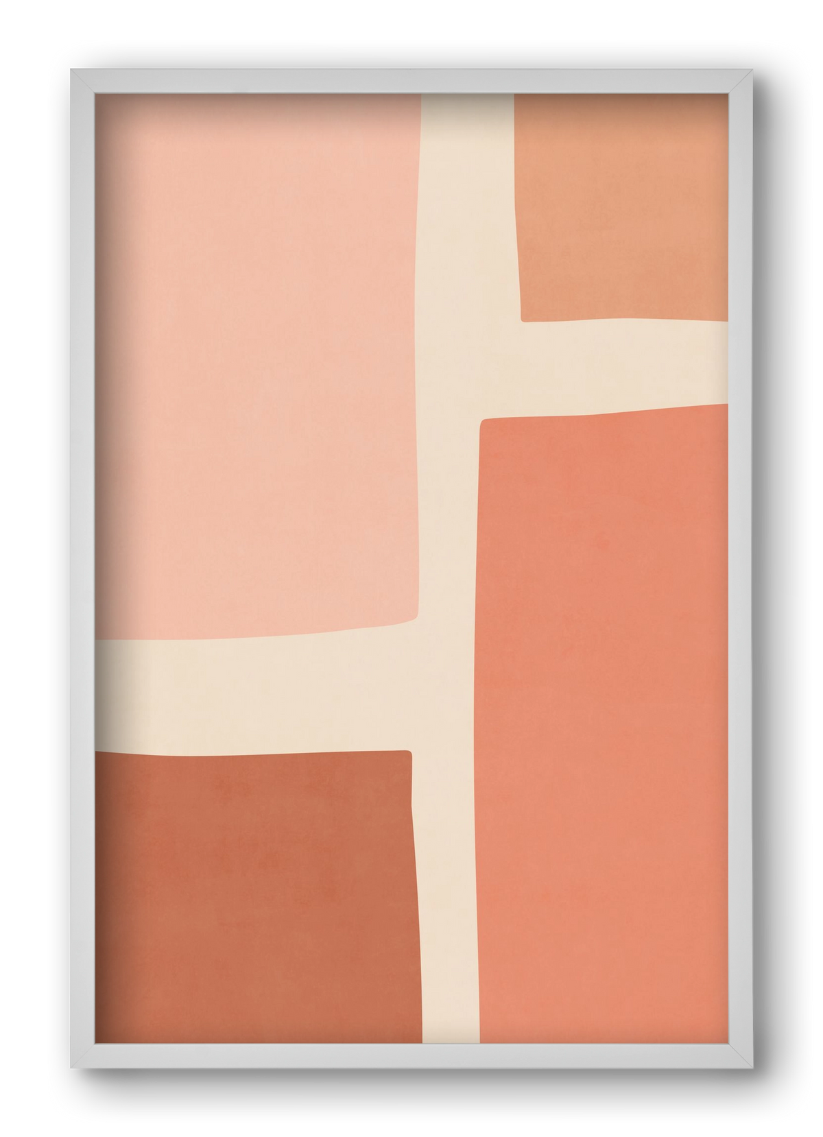 Abstract Art - Tt02, 40x60 cm (40x60 cm), Fehér keret