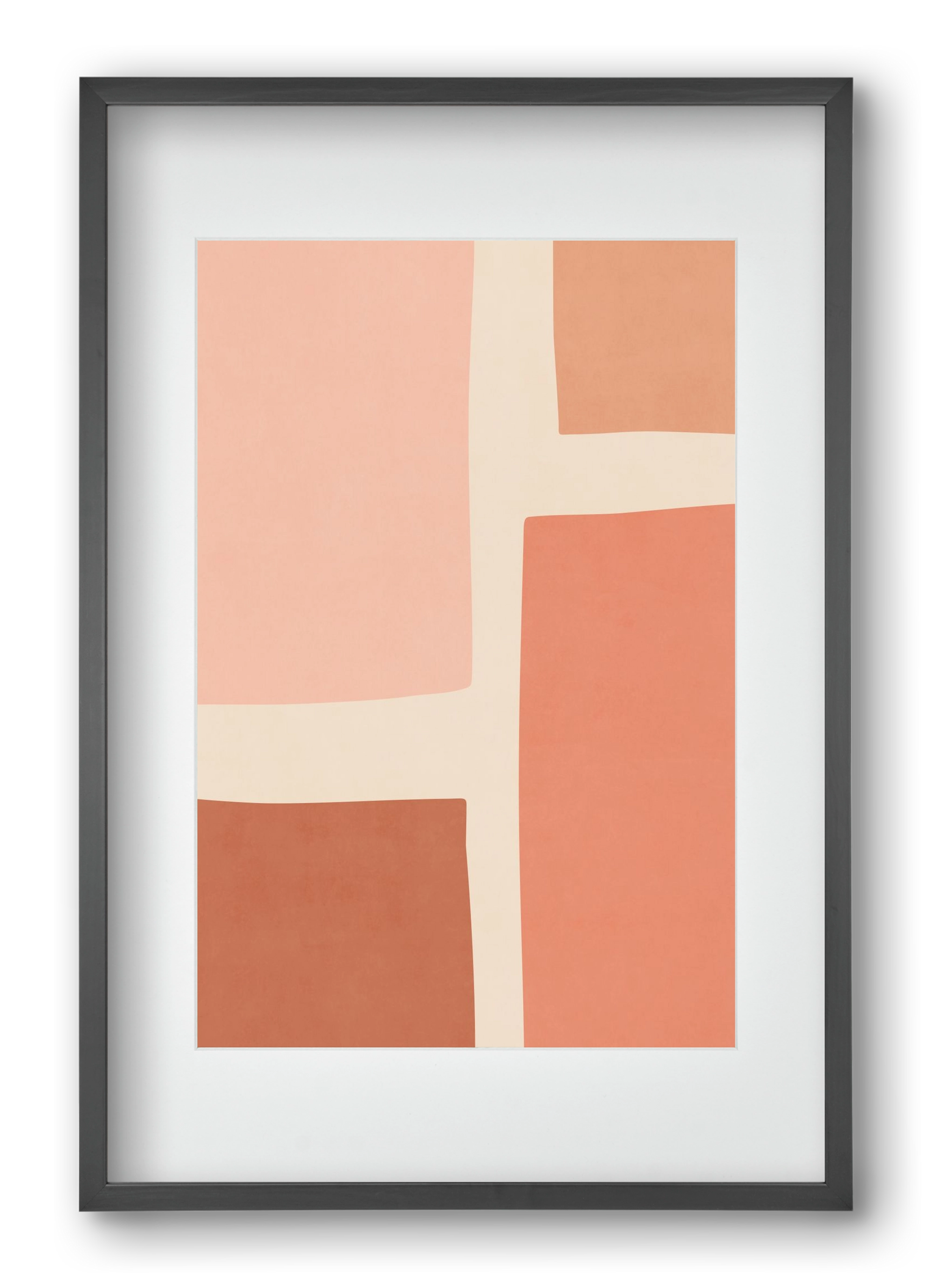 Abstract Art - Tt02, 40x60 cm (30x45 cm), Fekete keret, paszpartuval