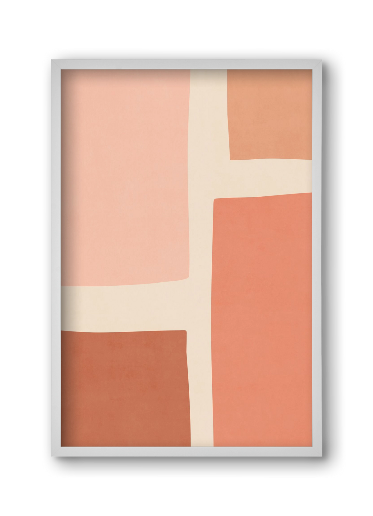 Abstract Art - Tt02, 30x45 cm (30x45 cm), Fehér keret