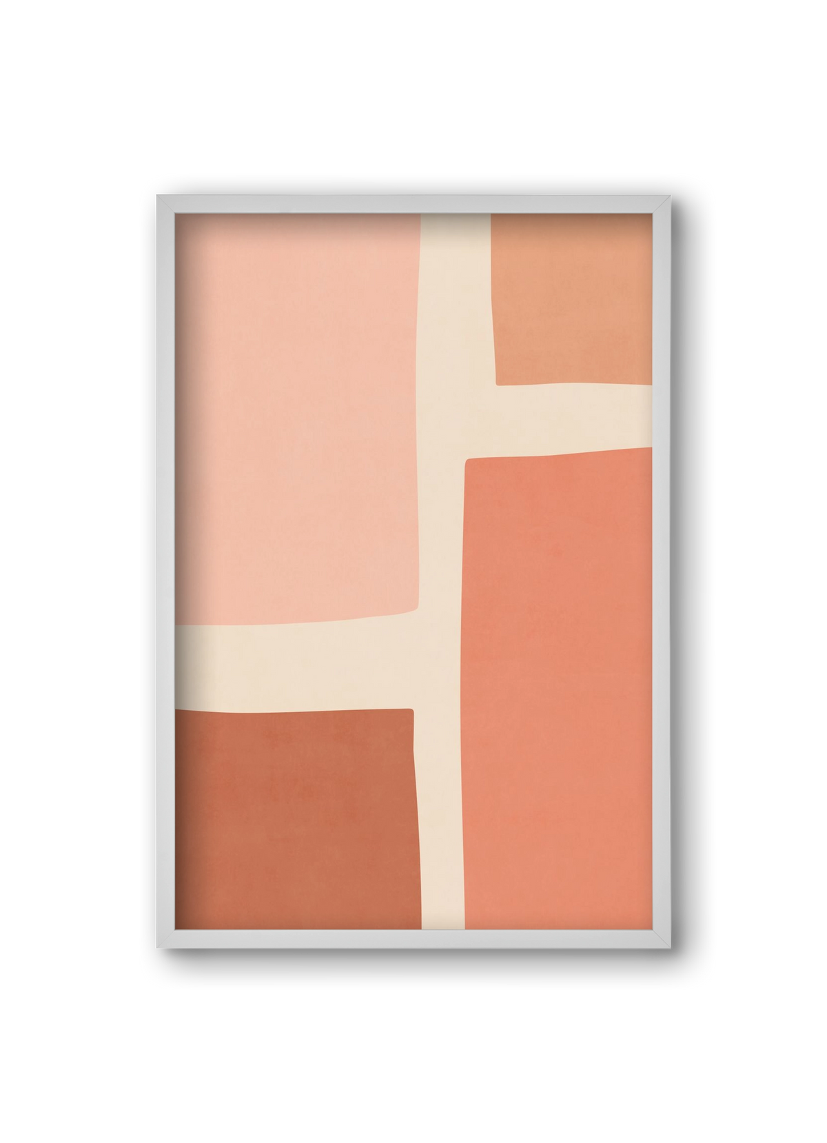 Abstract Art - Tt02, 20x30 cm (20x30 cm), Fehér keret