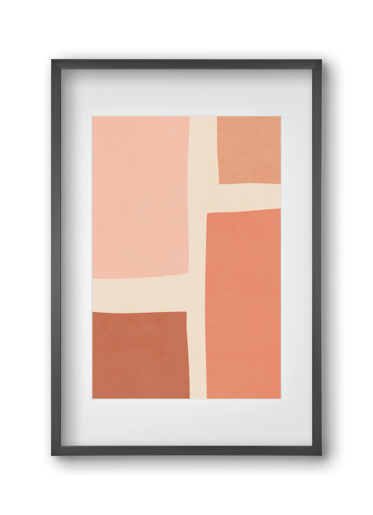 Abstract Art - Tt02, 30x45 cm (20x30 cm), Fekete keret, paszpartuval