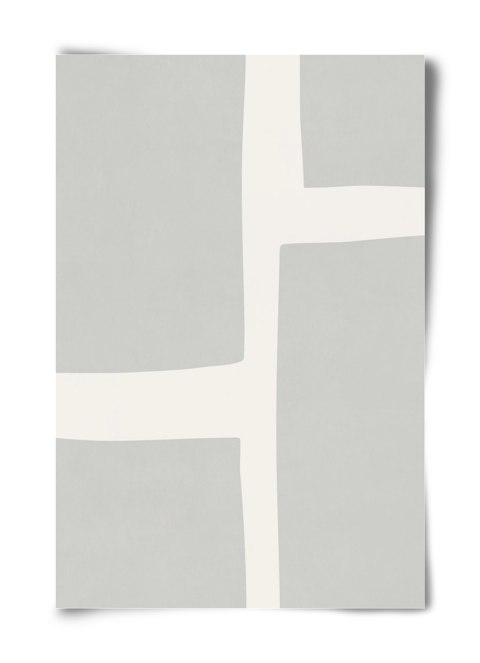 Abstract Art - Gray02, 40x60 cm, Keret nélkül