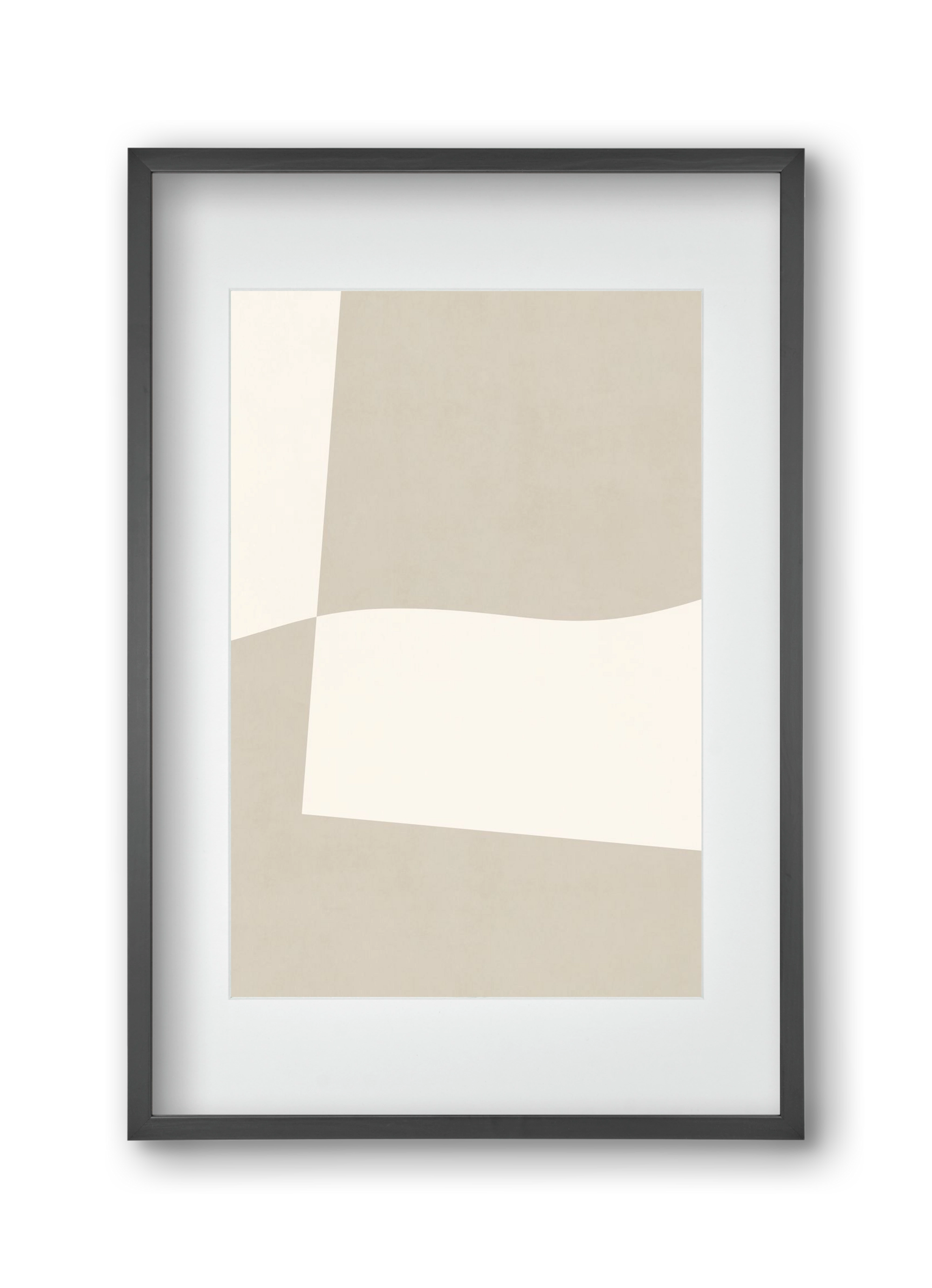 Abstract Art - Cn01, 30x45 cm (20x30 cm), Fekete keret, paszpartuval