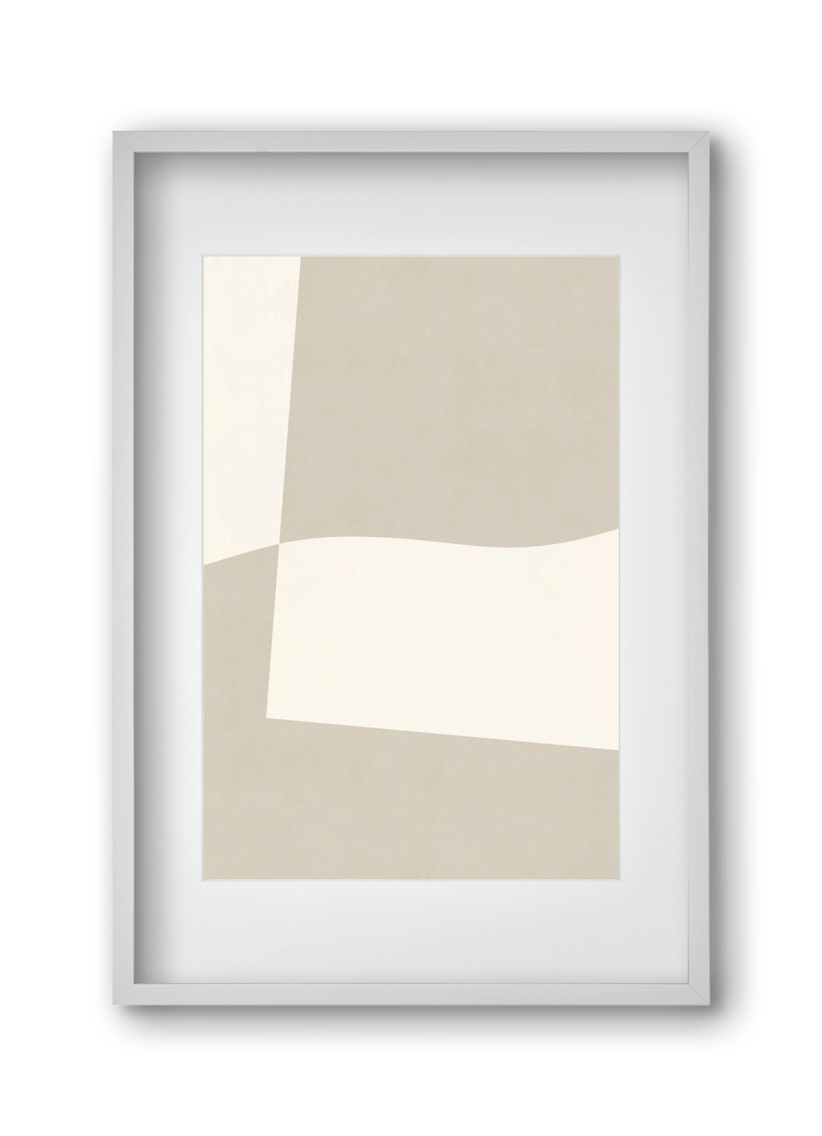 Abstract Art - Cn01, 30x45 cm (20x30 cm), Fehér keret, paszpartuval