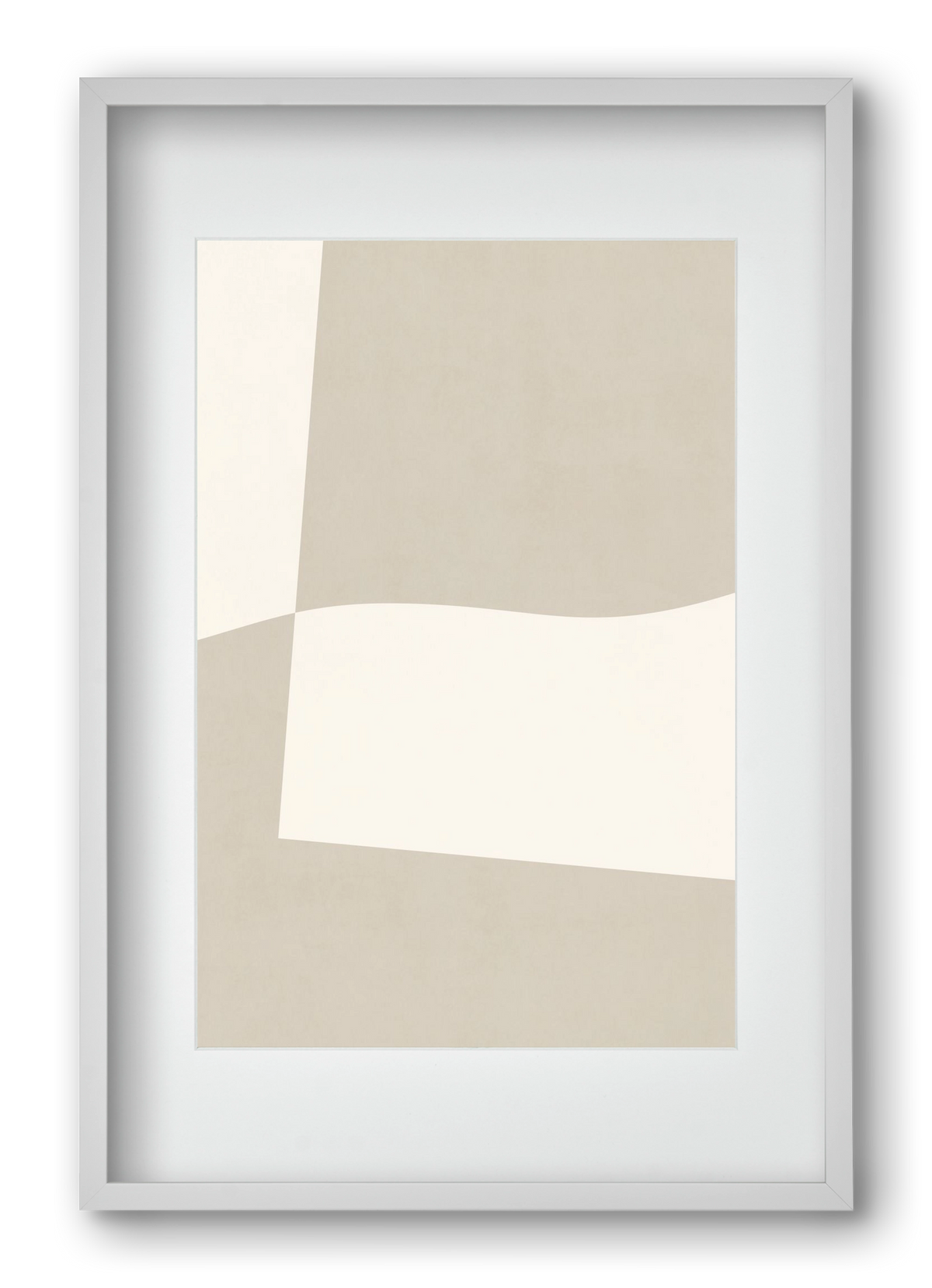 Abstract Art - Cn01, 40x60 cm (30x45 cm), Fehér keret, paszpartuval