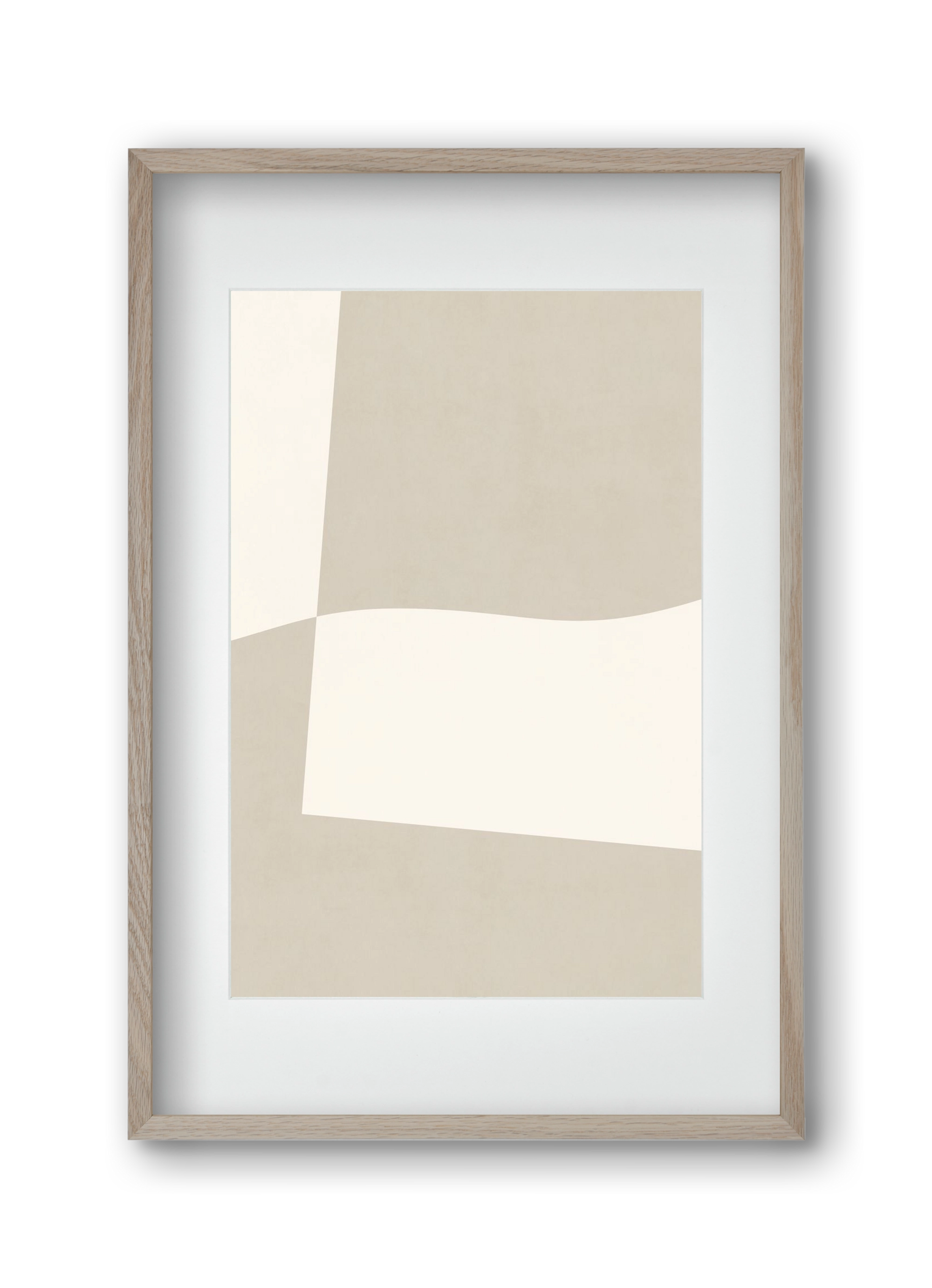 Abstract Art - Cn01, 30x45 cm (20x30 cm), Tölgy keret, paszpartuval