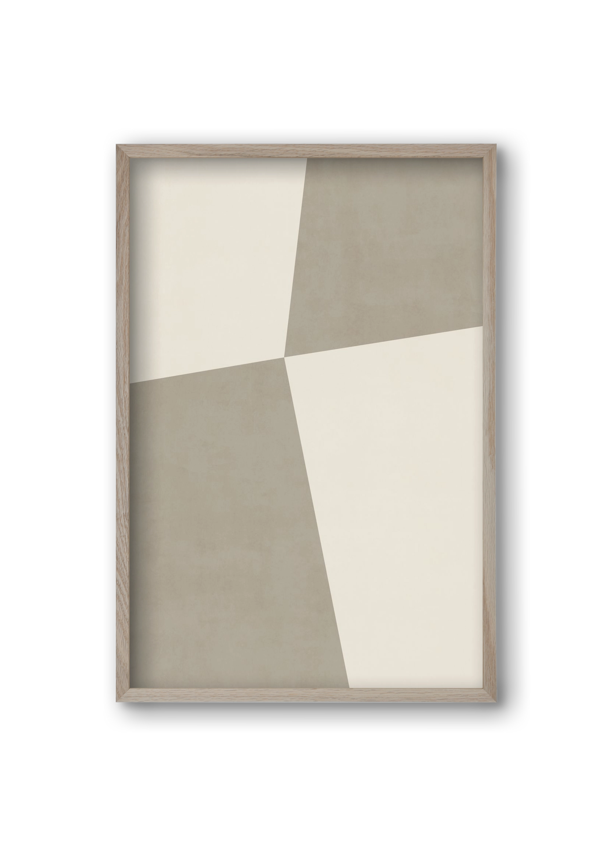 Abstract Art - Cn02, 20x30 cm (20x30 cm), Tölgy keret