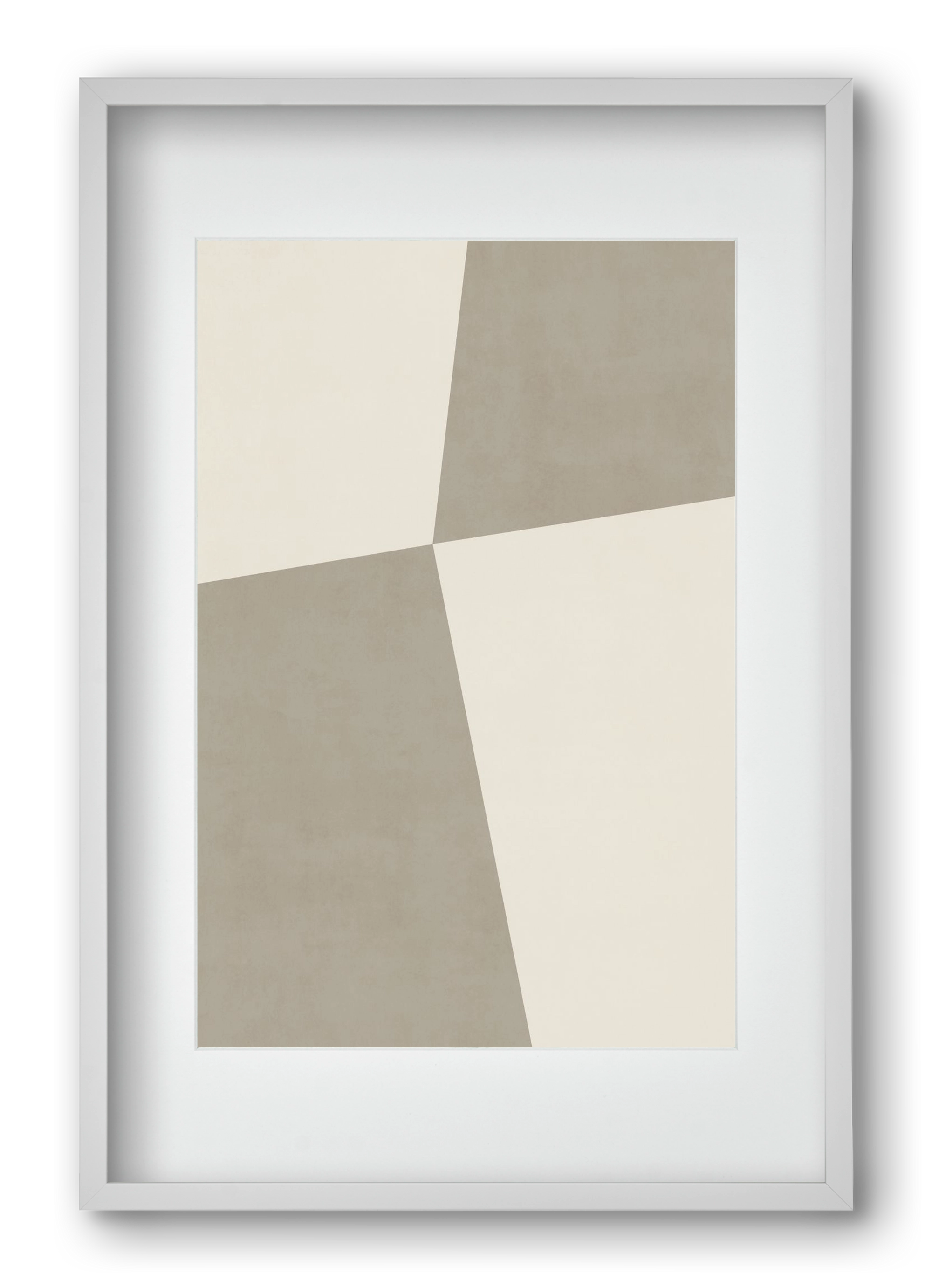 Abstract Art - Cn02, 40x60 cm (30x45 cm), Fehér keret, paszpartuval