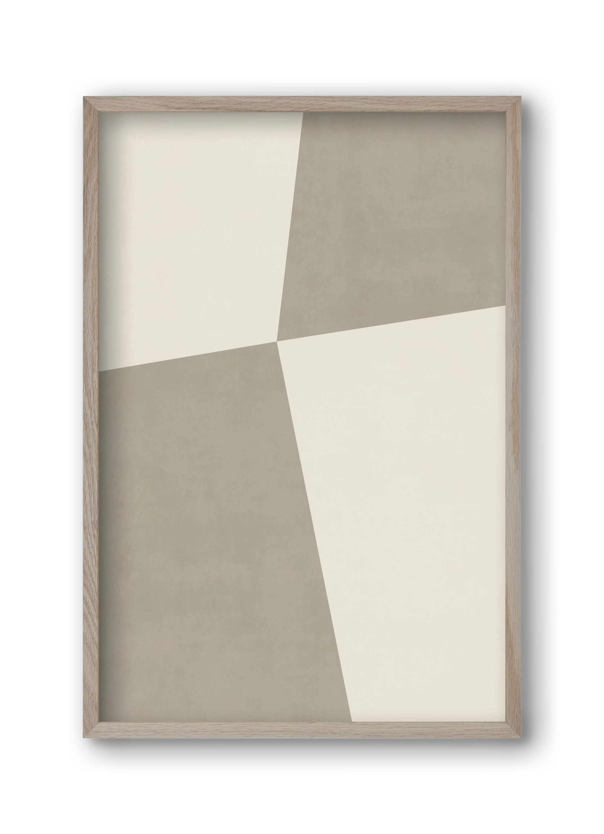 Abstract Art - Cn02, 30x45 cm (30x45 cm), Tölgy keret