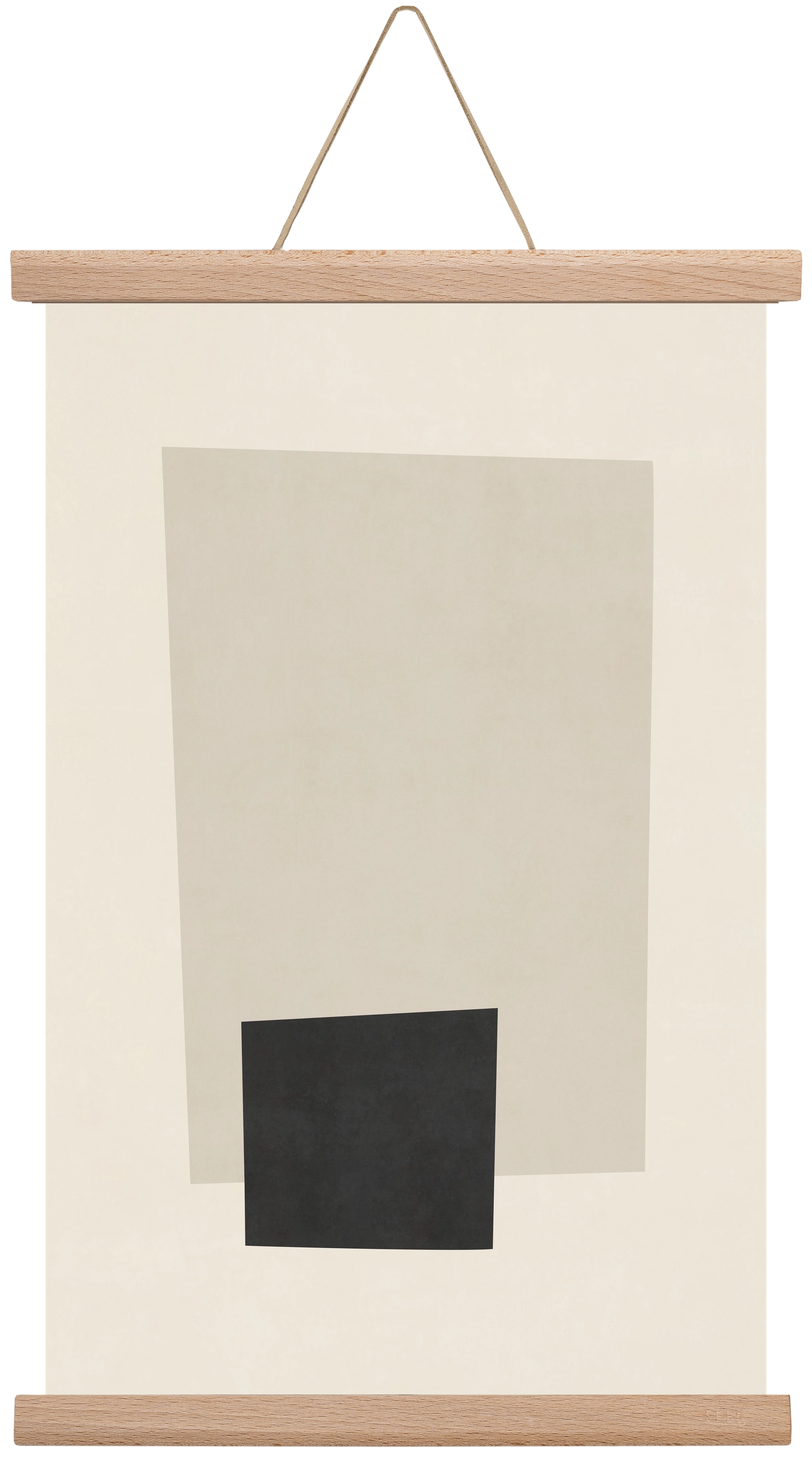 Abstract Art - Cn03, 30x45 cm (30x45 cm), Tölgy akasztó