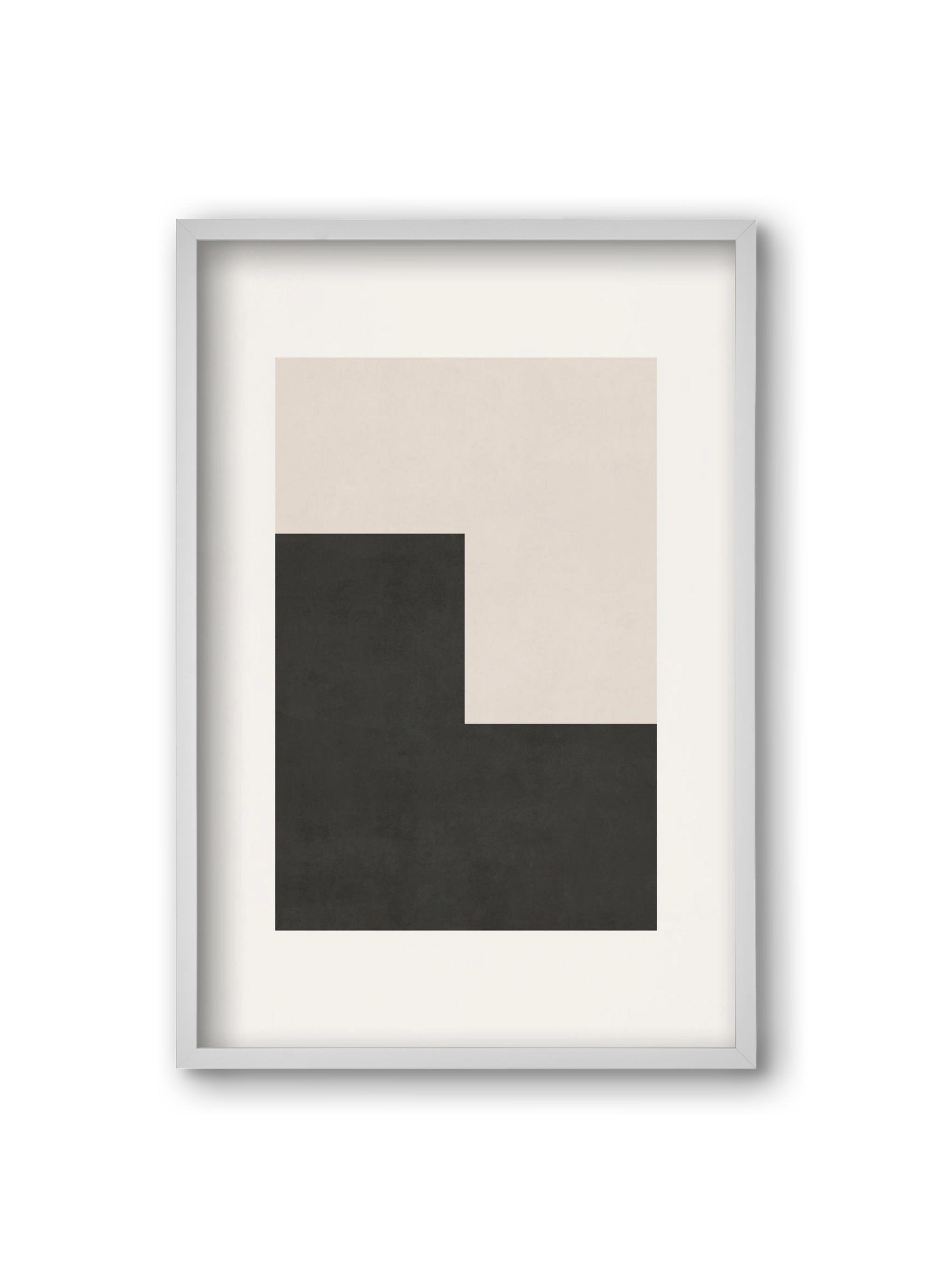 Abstract Art - Bp01, 20x30 cm (20x30 cm), Fehér keret