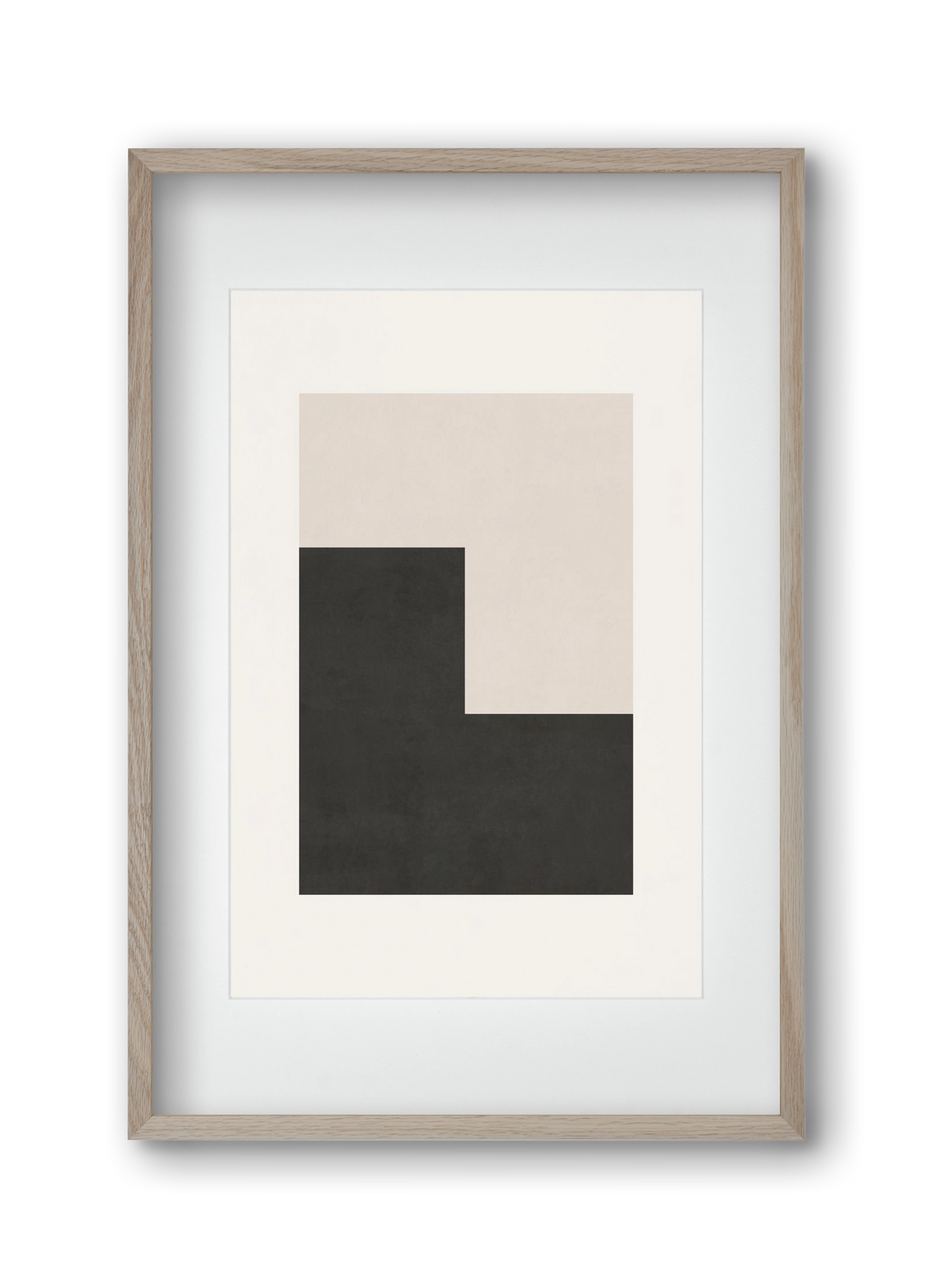 Abstract Art - Bp01, 30x45 cm (20x30 cm), Tölgy keret, paszpartuval