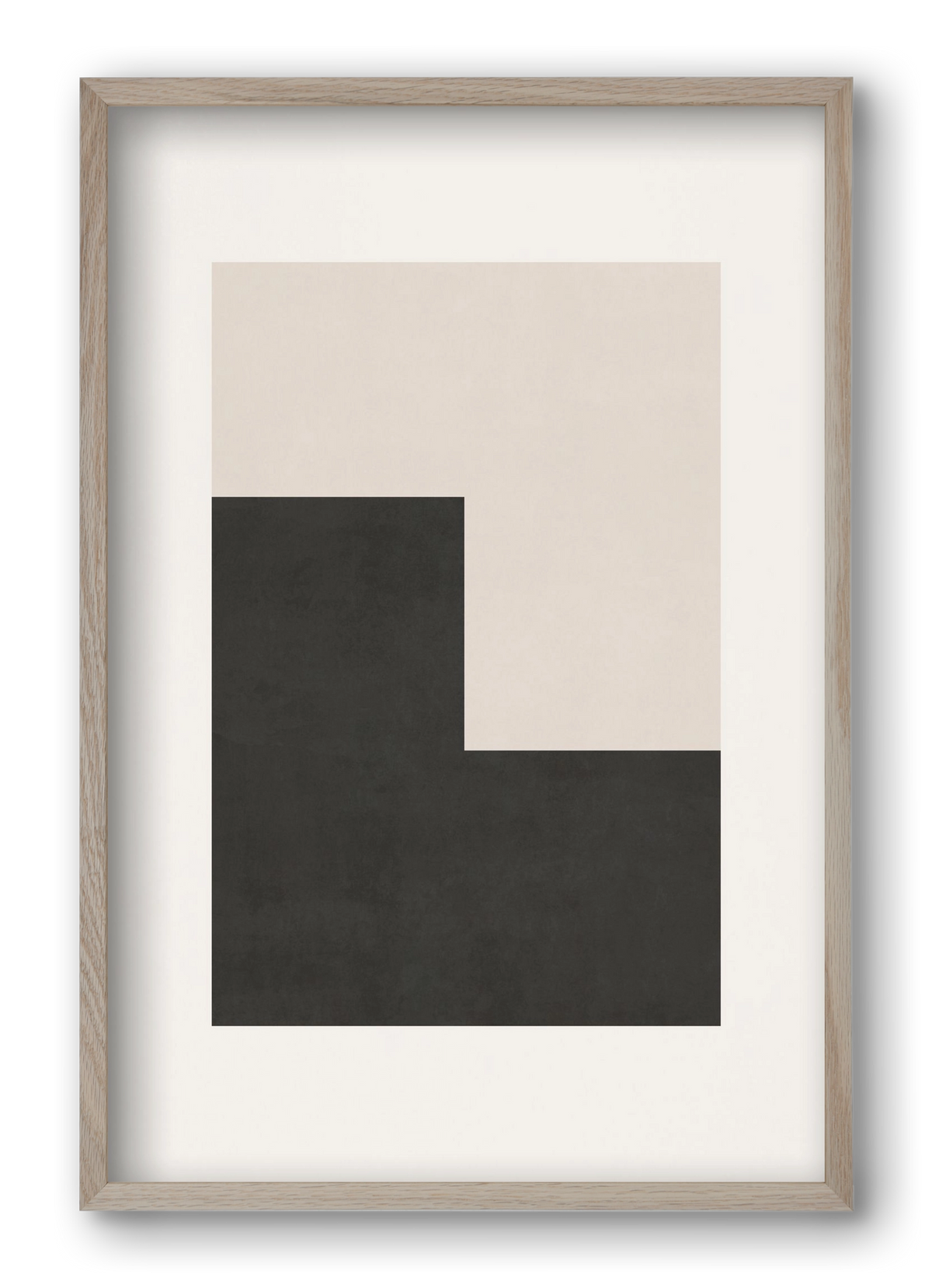 Abstract Art - Bp01, 40x60 cm (40x60 cm), Tölgy keret