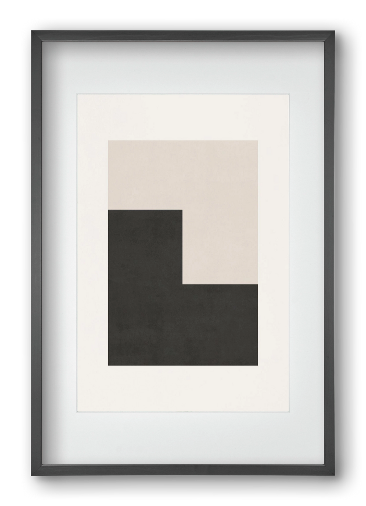 Abstract Art - Bp01, 40x60 cm (30x45 cm), Fekete keret, paszpartuval