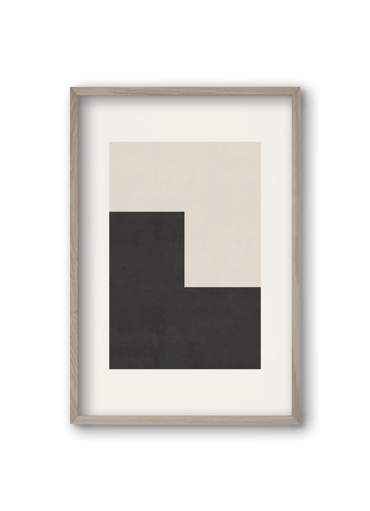 Abstract Art - Bp01, 20x30 cm (20x30 cm), Tölgy keret