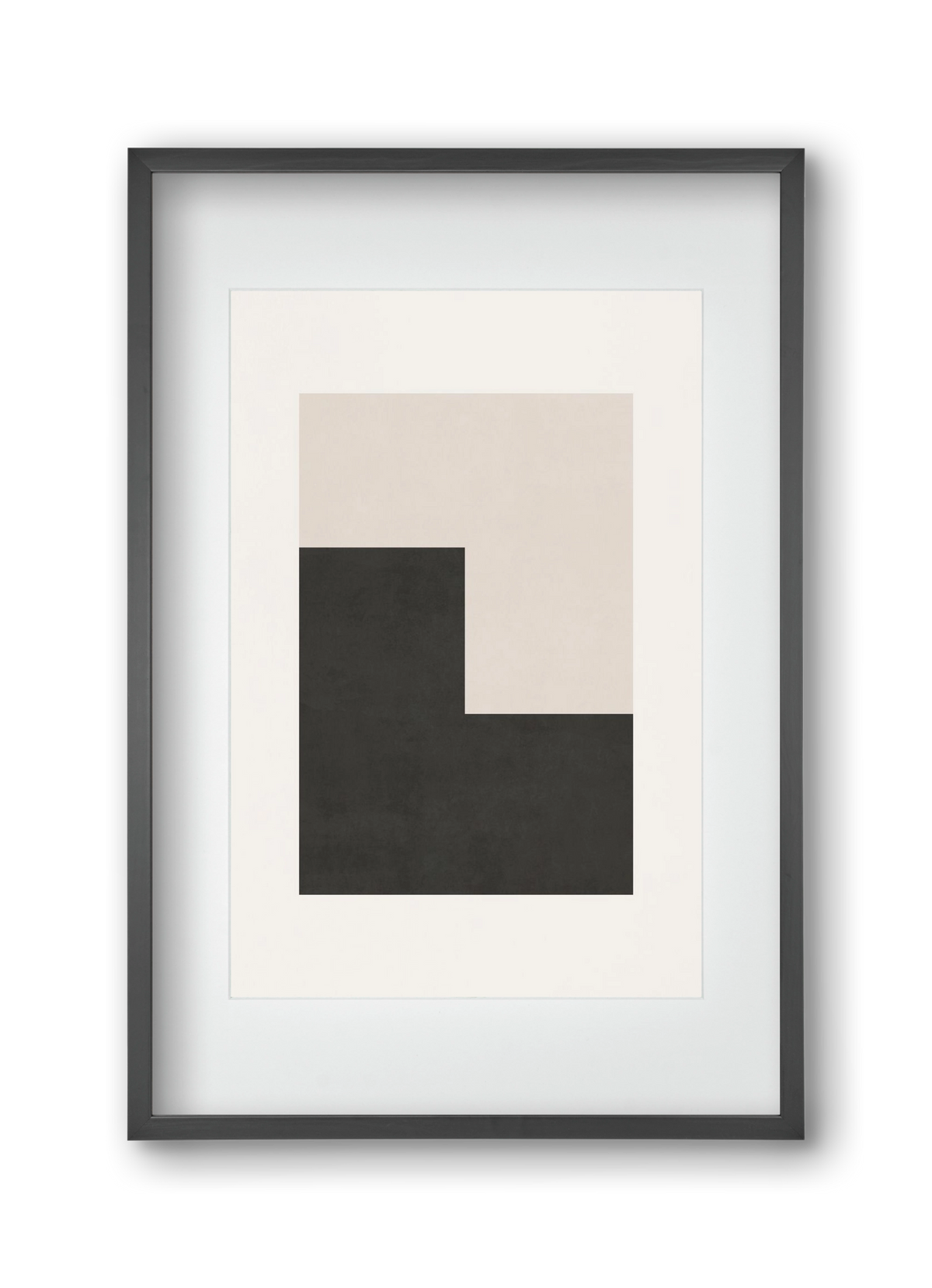 Abstract Art - Bp01, 30x45 cm (20x30 cm), Fekete keret, paszpartuval