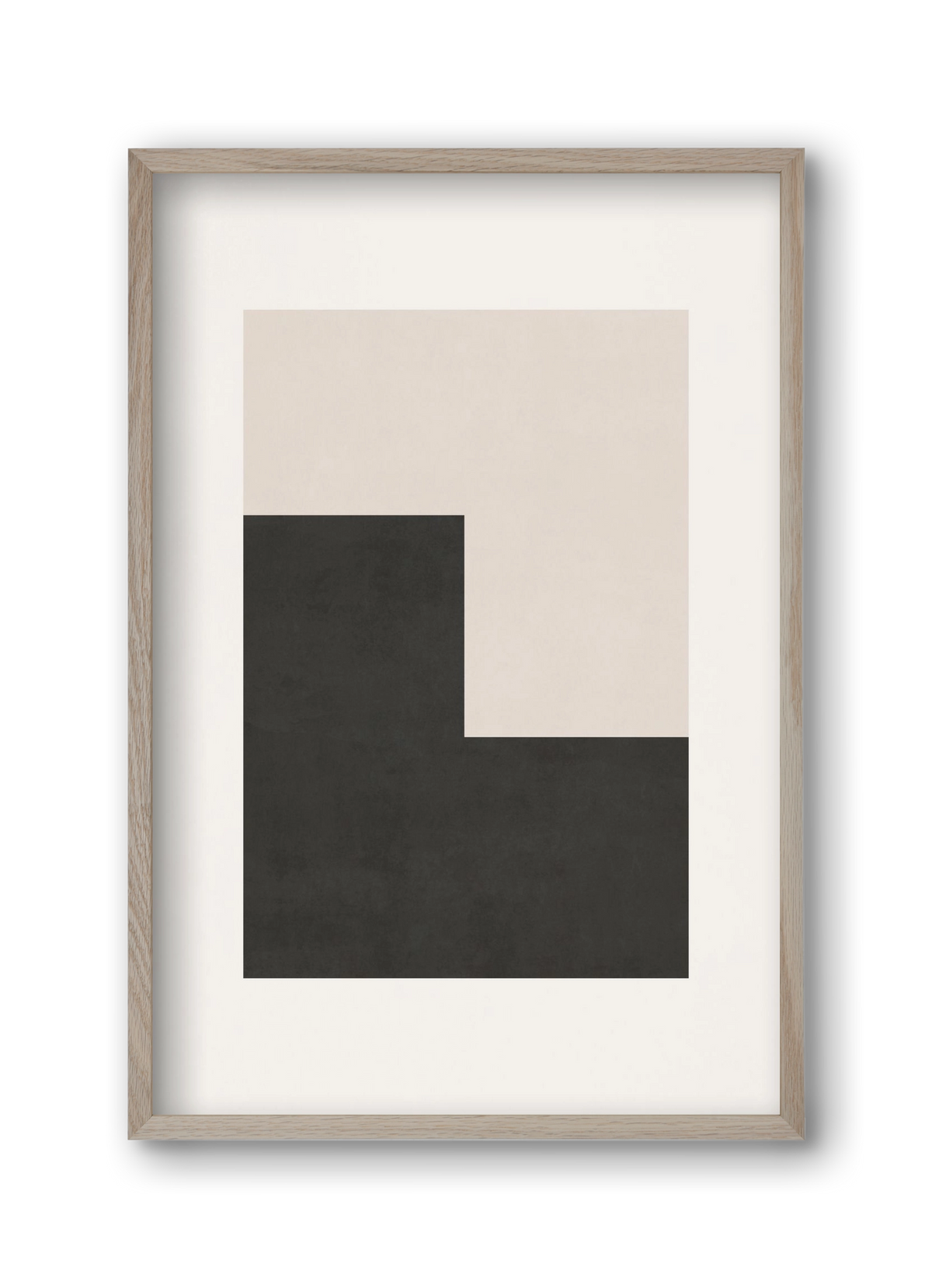 Abstract Art - Bp01, 30x45 cm (30x45 cm), Tölgy keret