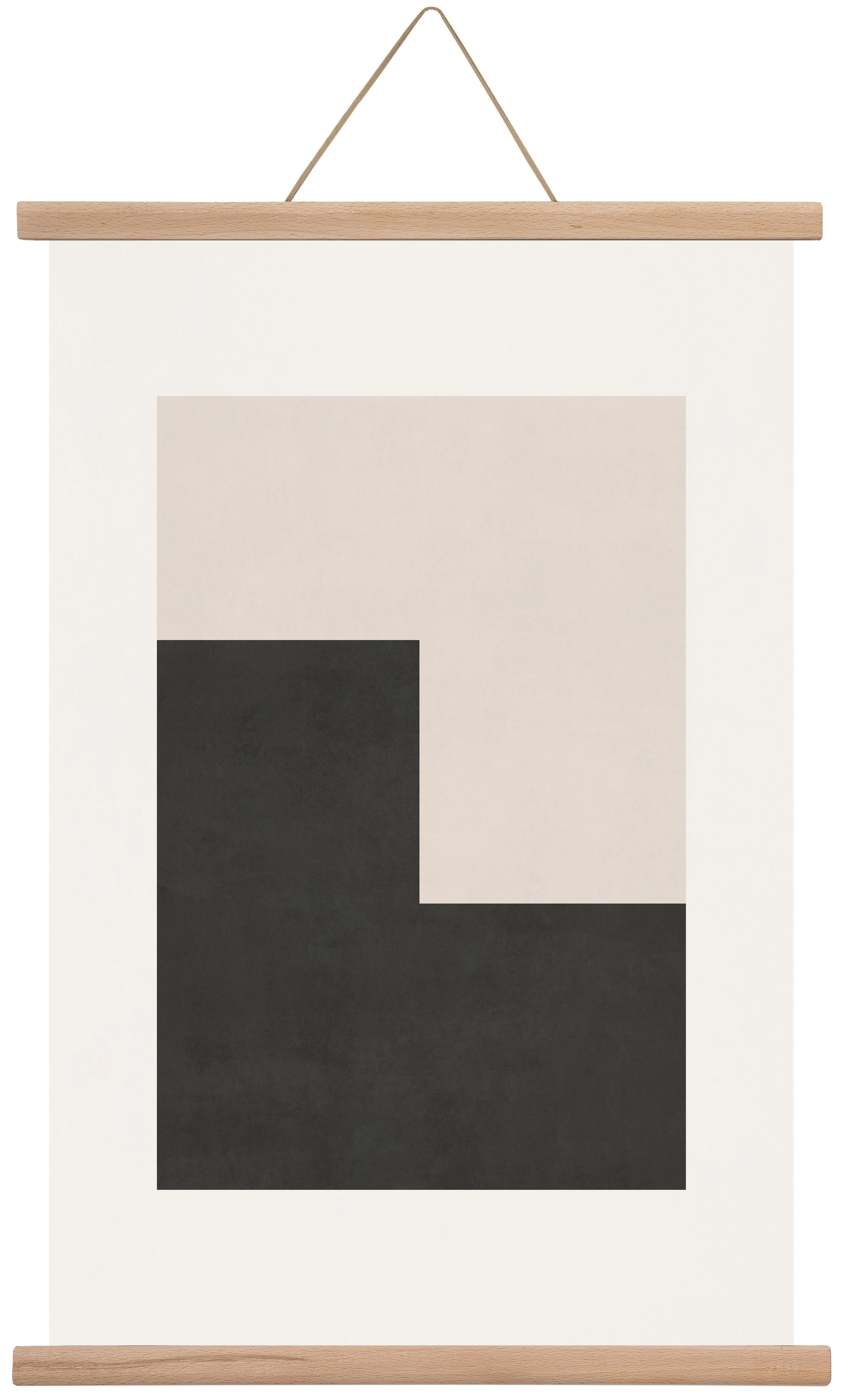 Abstract Art - Bp01, 40x60 cm (40x60 cm), Tölgy akasztó