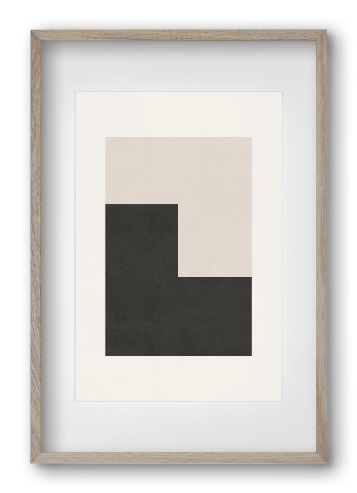 Abstract Art - Bp01, 40x60 cm (30x45 cm), Tölgy keret, paszpartuval