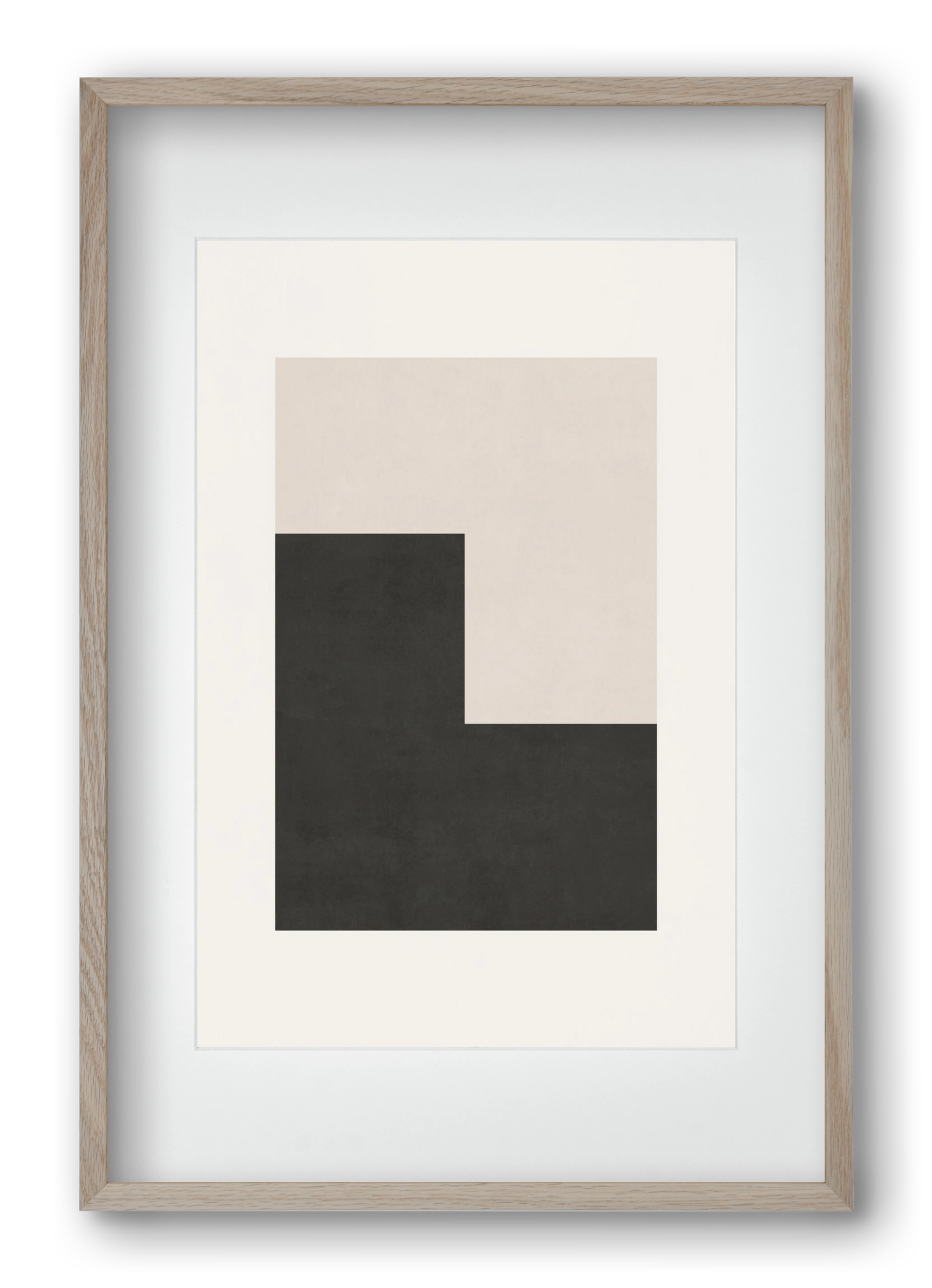 Abstract Art - Bp01, 40x60 cm (30x45 cm), Tölgy keret, paszpartuval