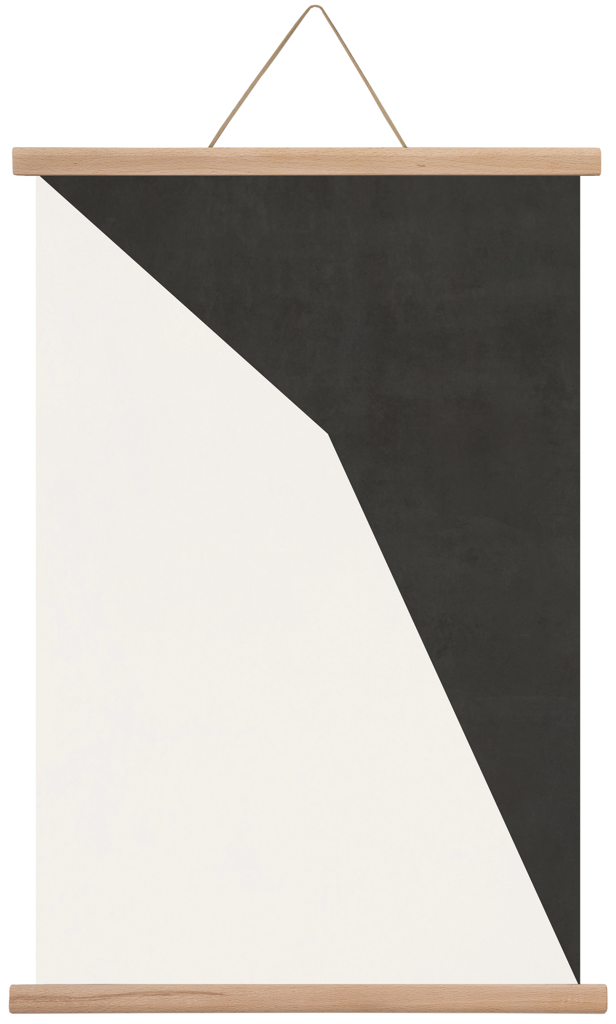 Abstract Art - Bp02, 40x60 cm (40x60 cm), Tölgy akasztó