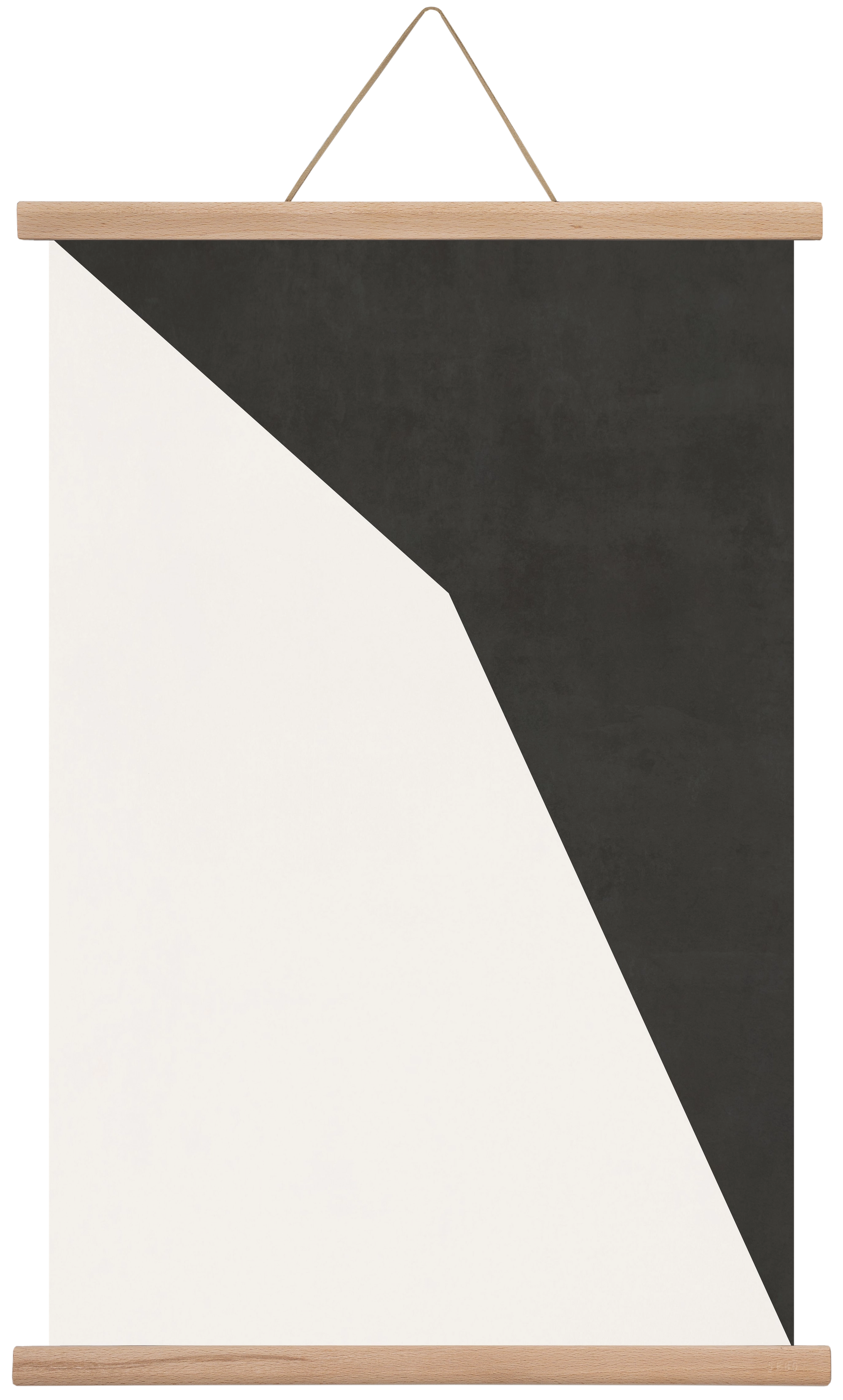 Abstract Art - Bp02, 40x60 cm (40x60 cm), Tölgy akasztó