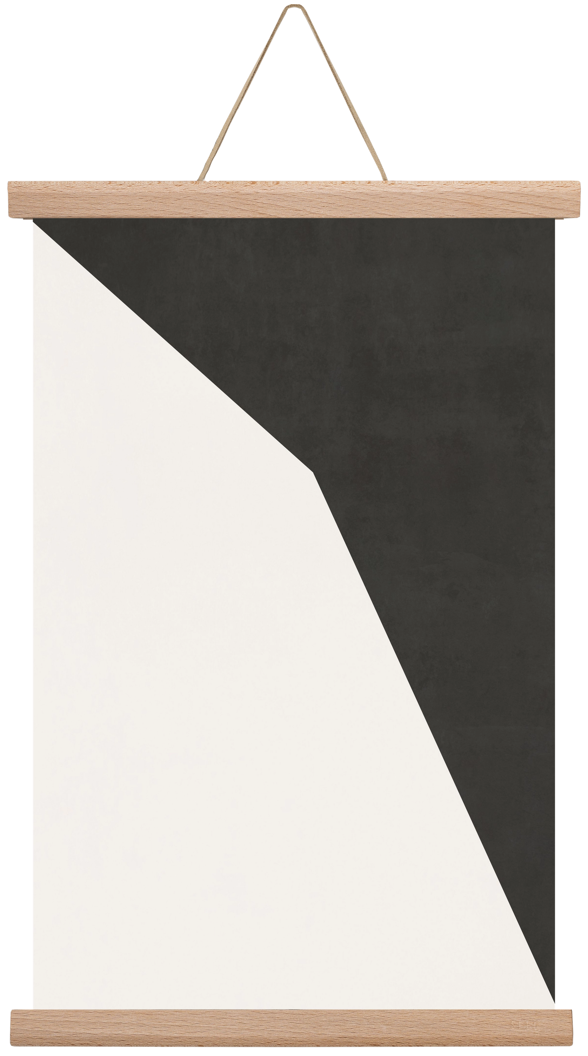 Abstract Art - Bp02, 30x45 cm (30x45 cm), Tölgy akasztó