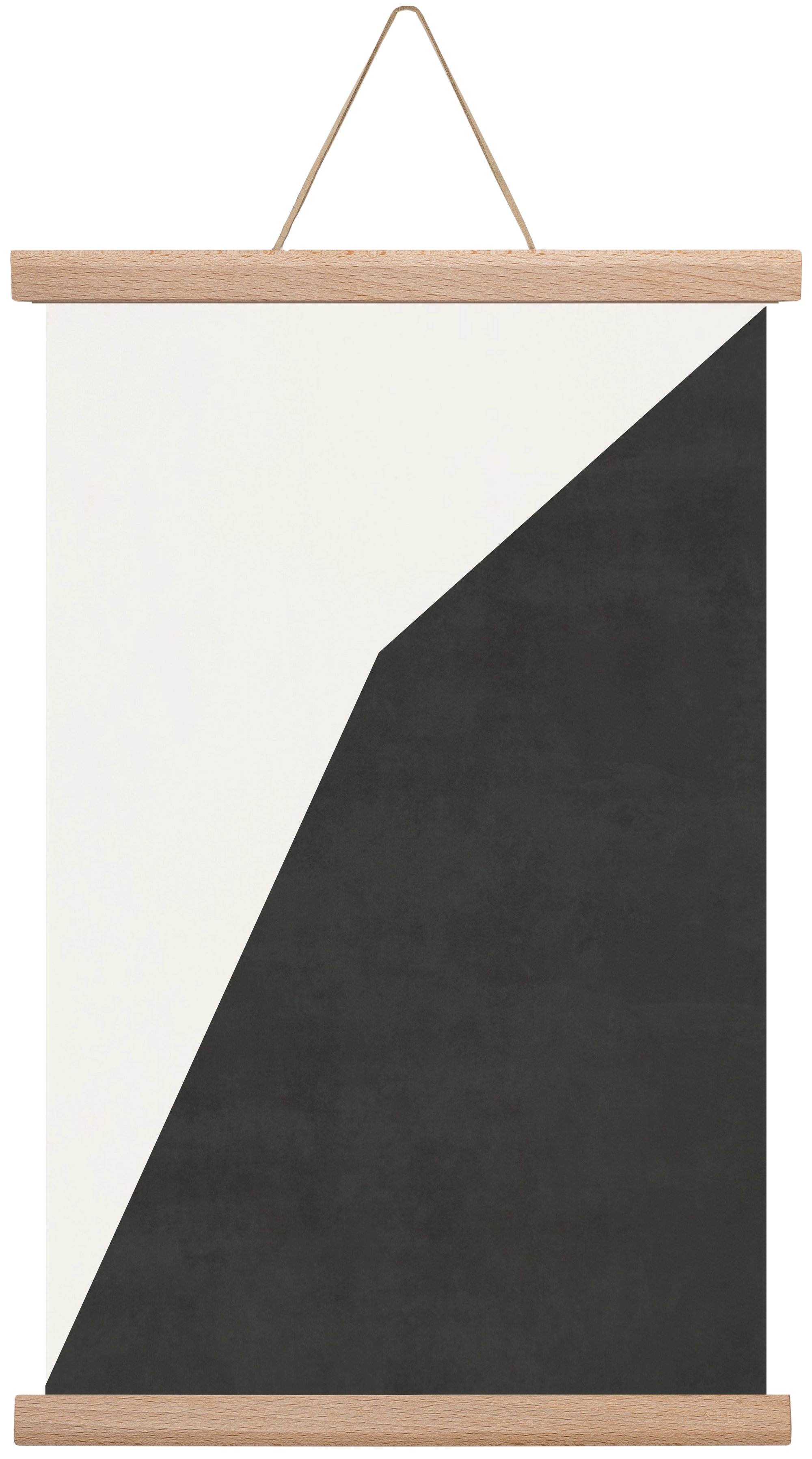 Abstract Art - Bp03, 30x45 cm (30x45 cm), Tölgy akasztó