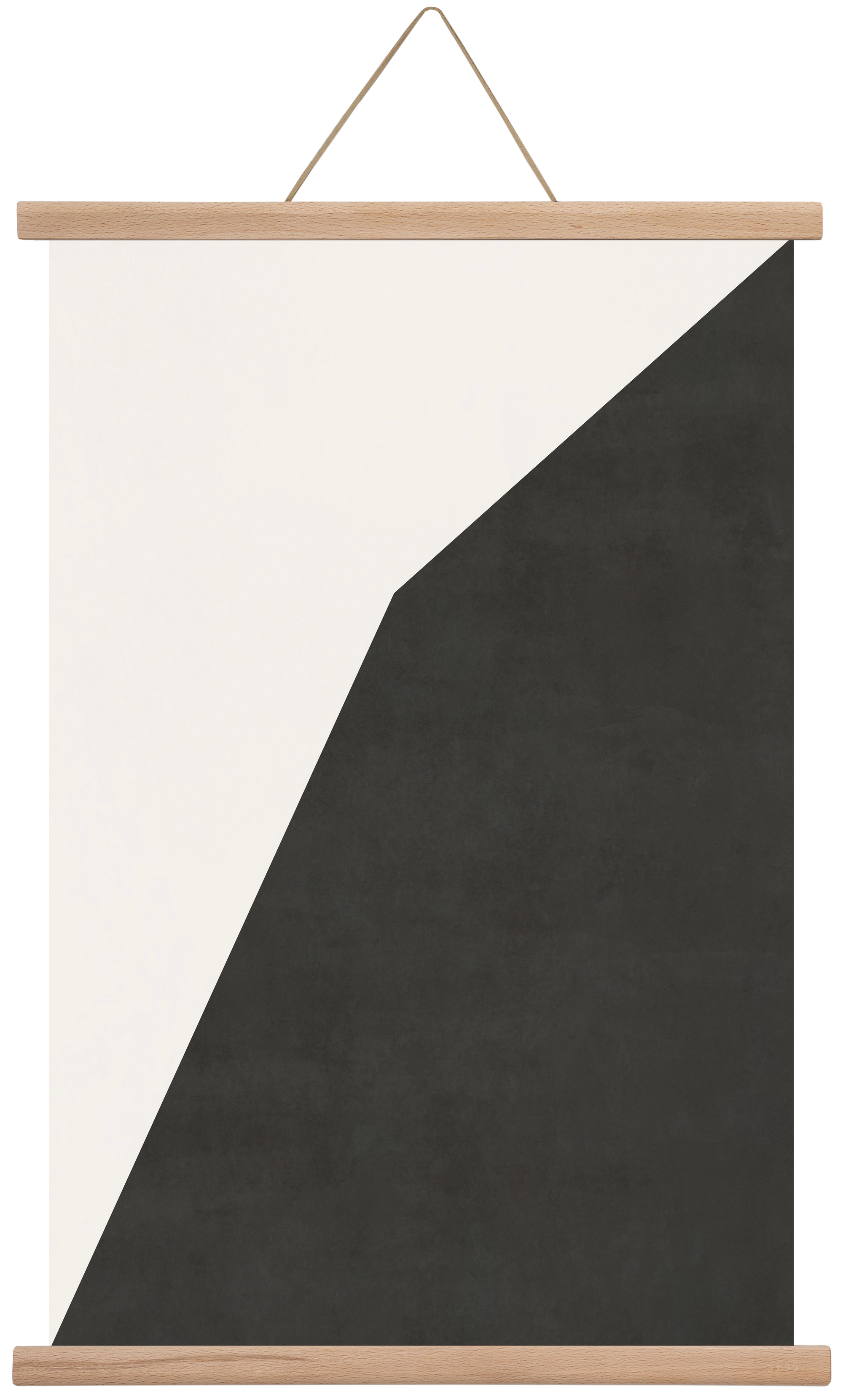 Abstract Art - Bp03, 40x60 cm (40x60 cm), Tölgy akasztó