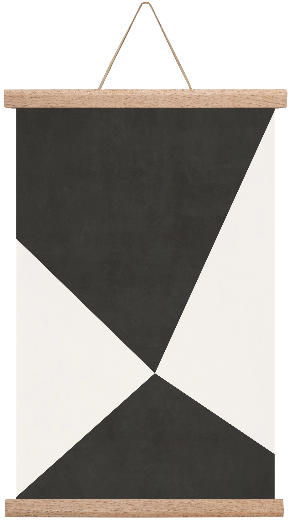 Abstract Art - Bp04, 30x45 cm (30x45 cm), Tölgy akasztó