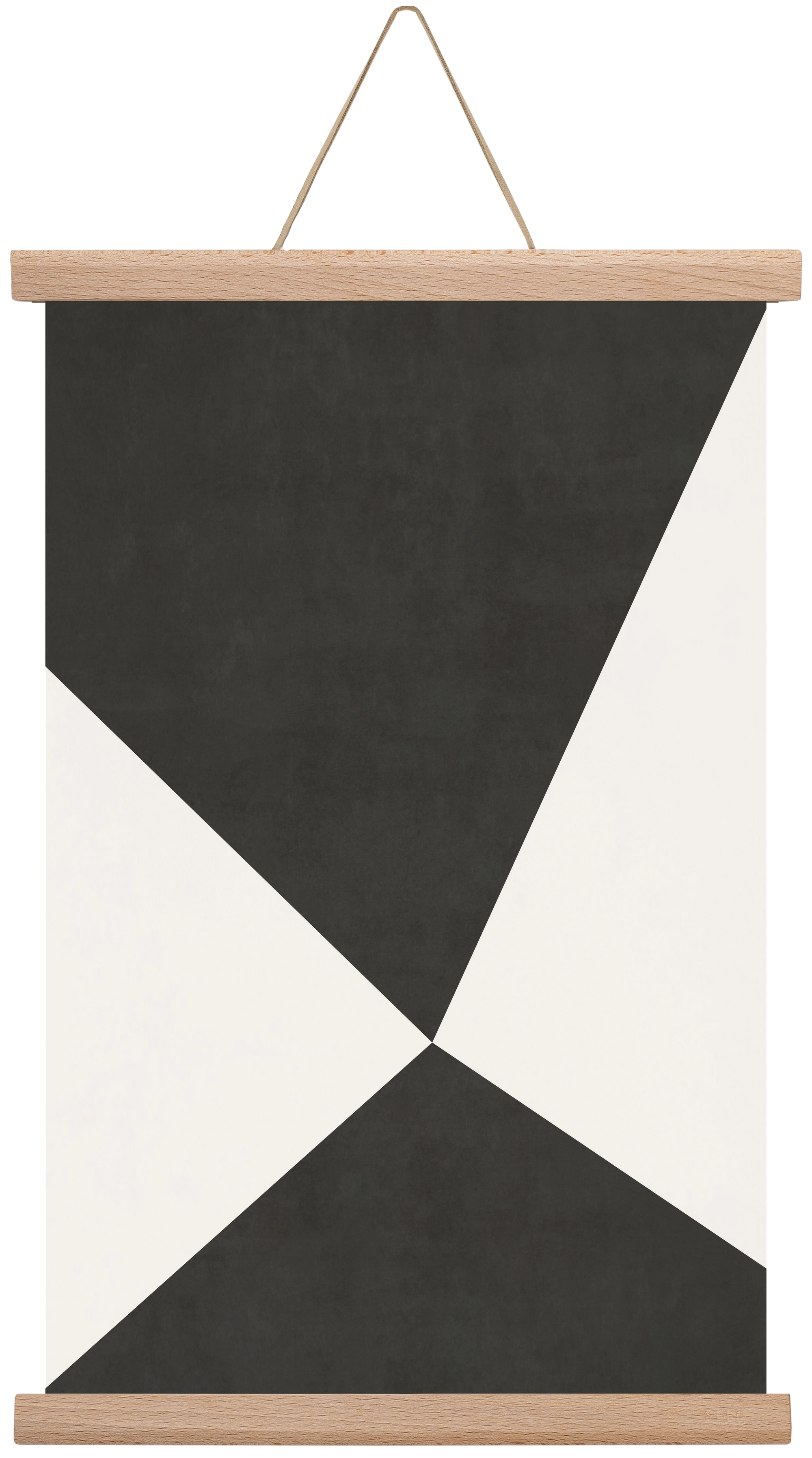 Abstract Art - Bp04, 30x45 cm (30x45 cm), Tölgy akasztó