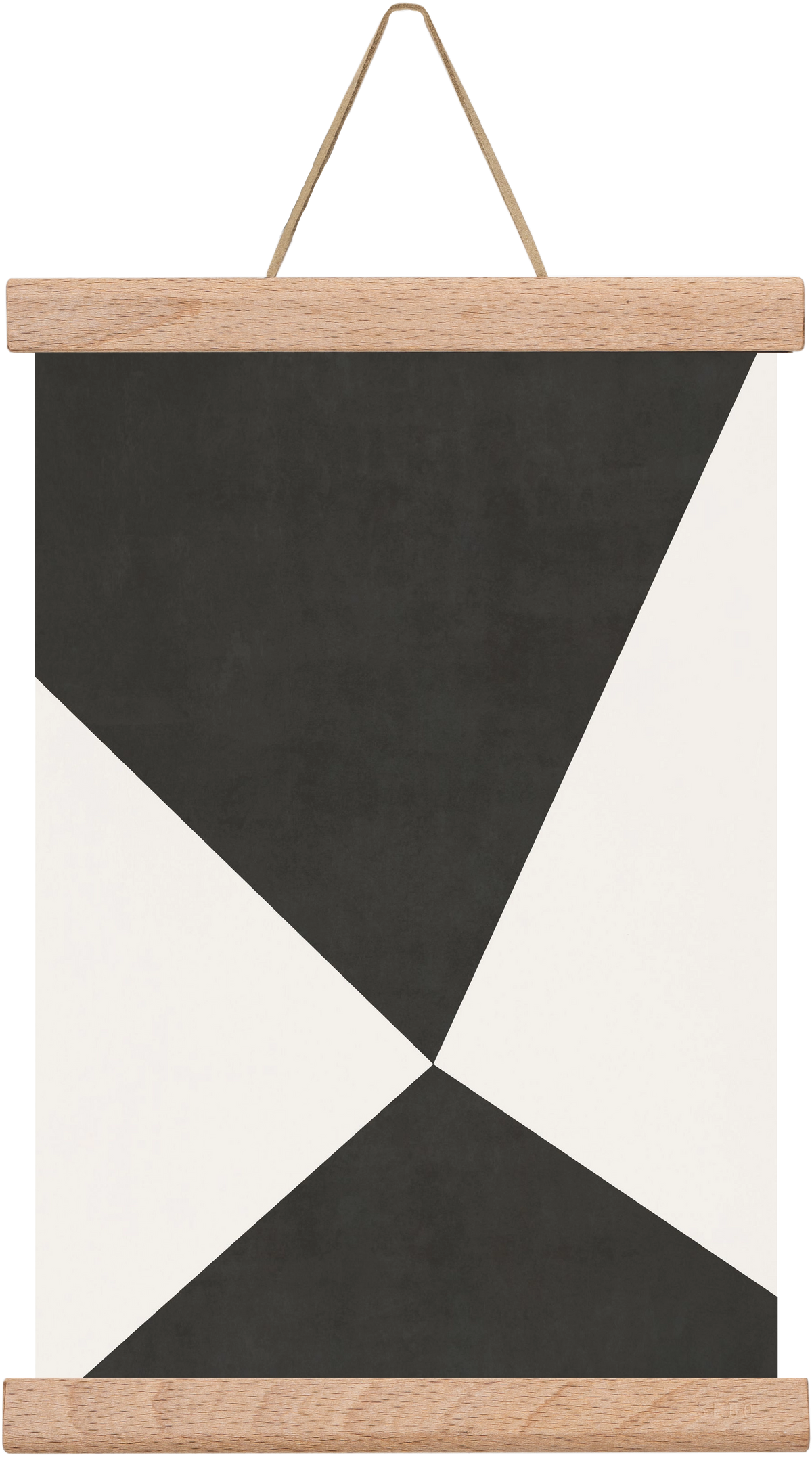 Abstract Art - Bp04, 20x30 cm (20x30 cm), Tölgy akasztó