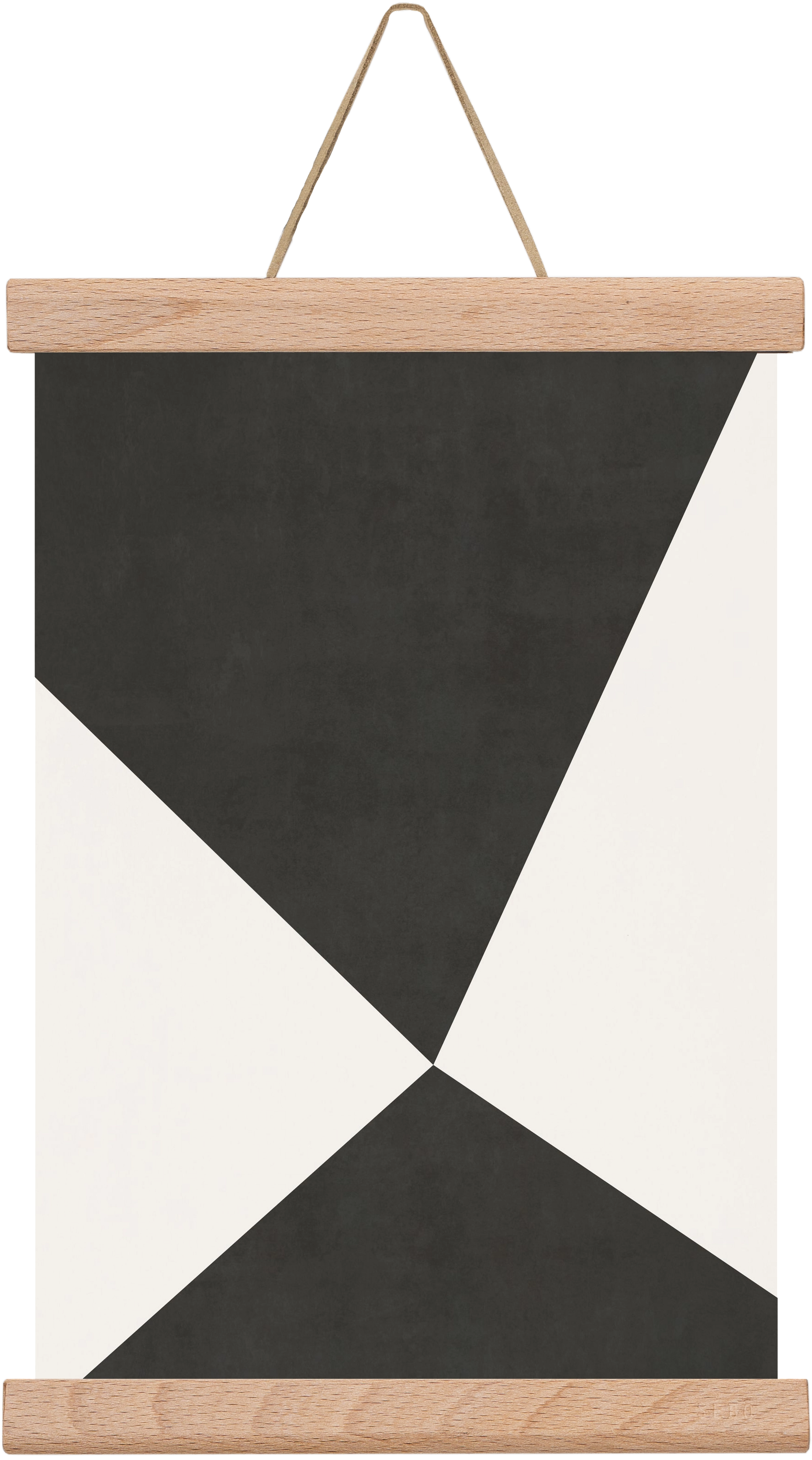 Abstract Art - Bp04, 20x30 cm (20x30 cm), Tölgy akasztó