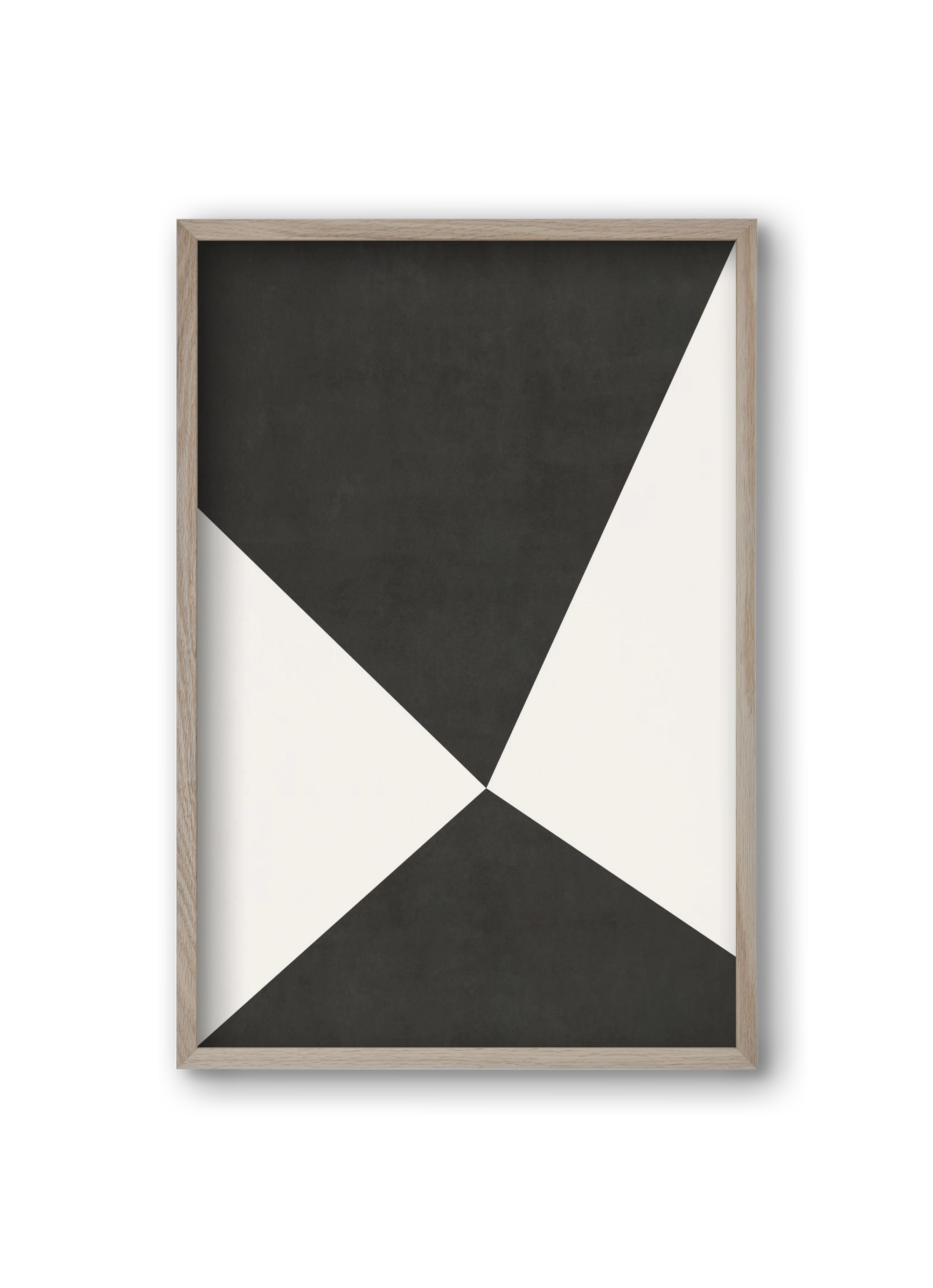 Abstract Art - Bp04, 20x30 cm (20x30 cm), Tölgy keret