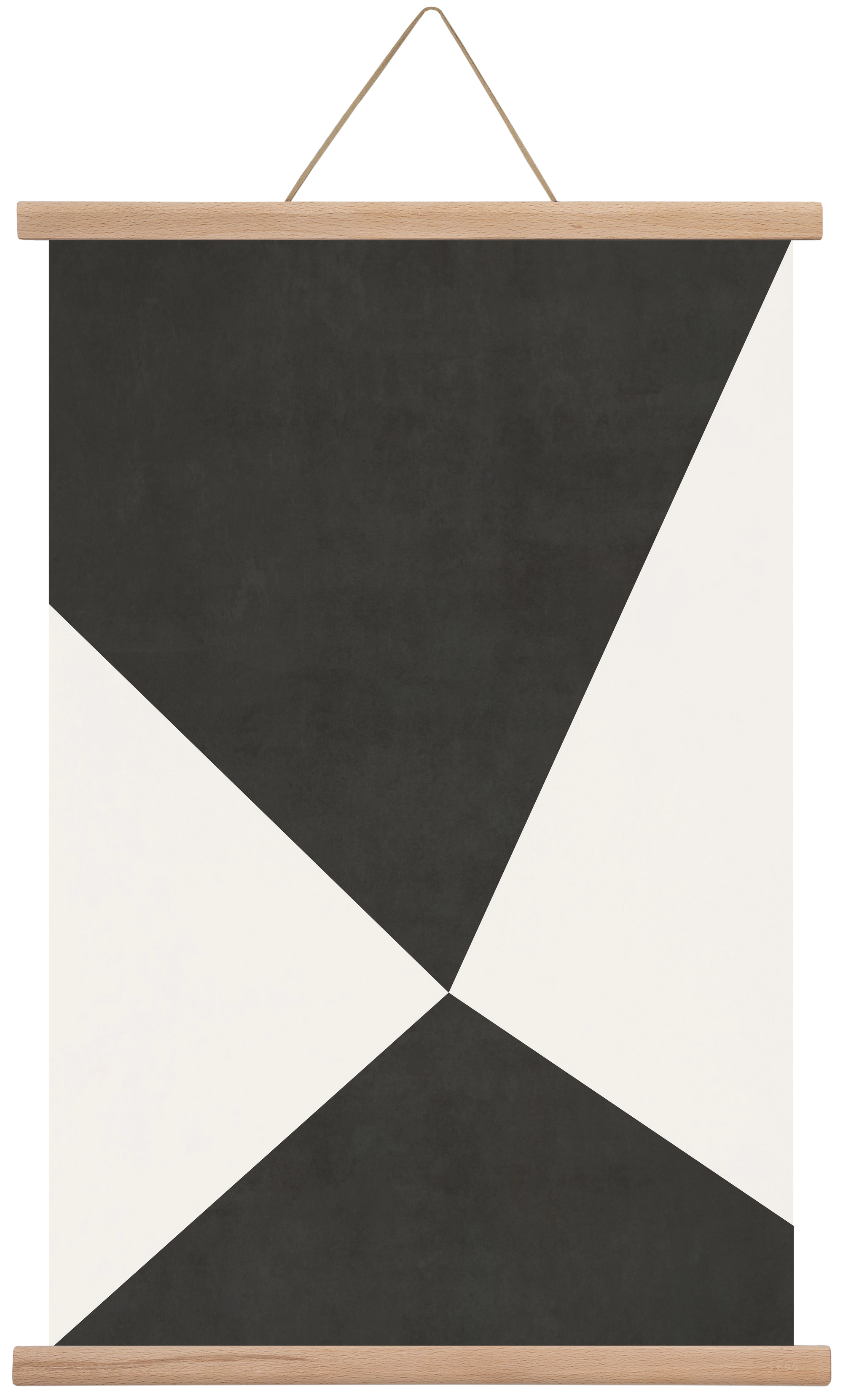 Abstract Art - Bp04, 40x60 cm (40x60 cm), Tölgy akasztó