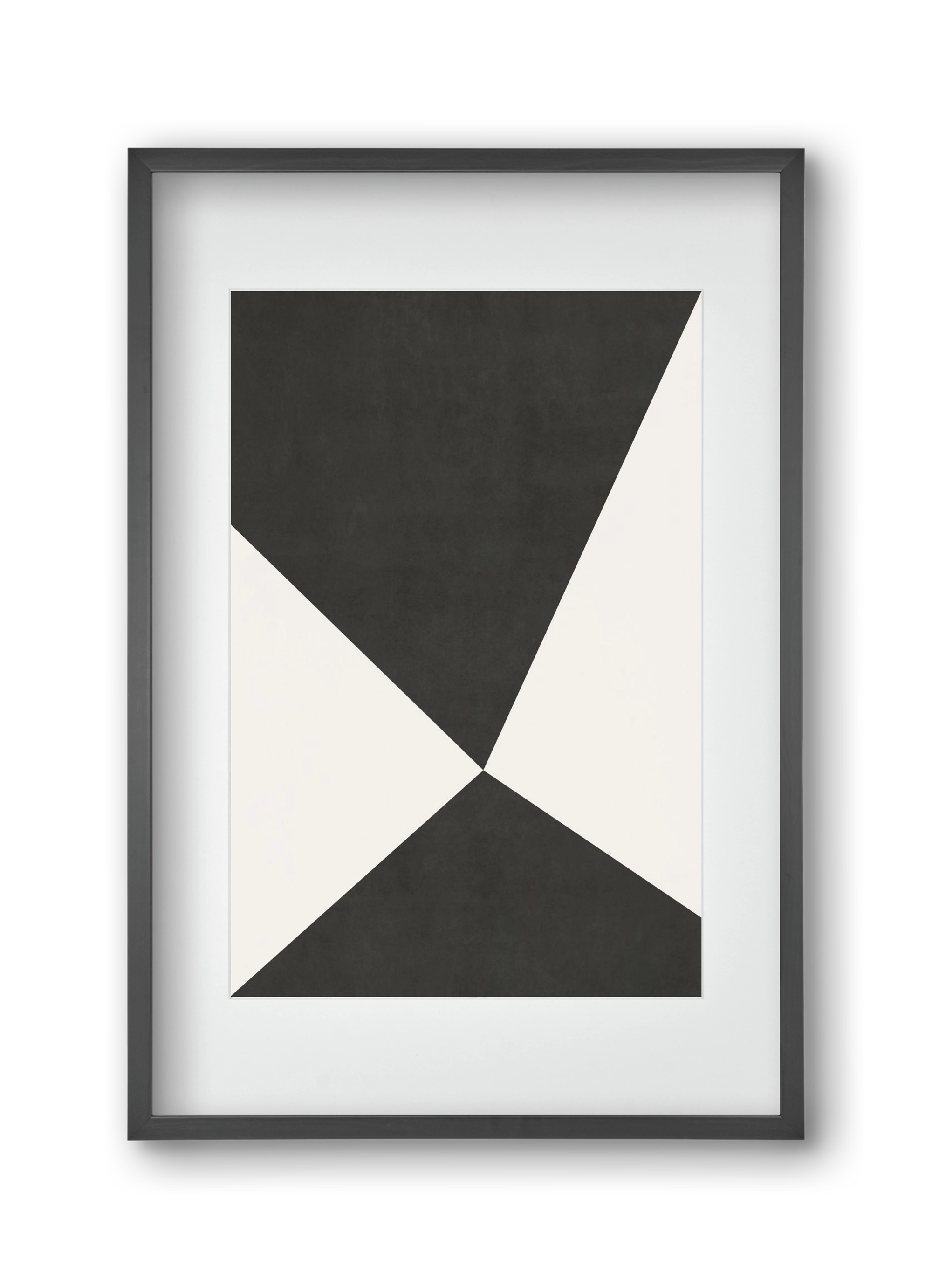 Abstract Art - Bp04, 30x45 cm (20x30 cm), Fekete keret, paszpartuval