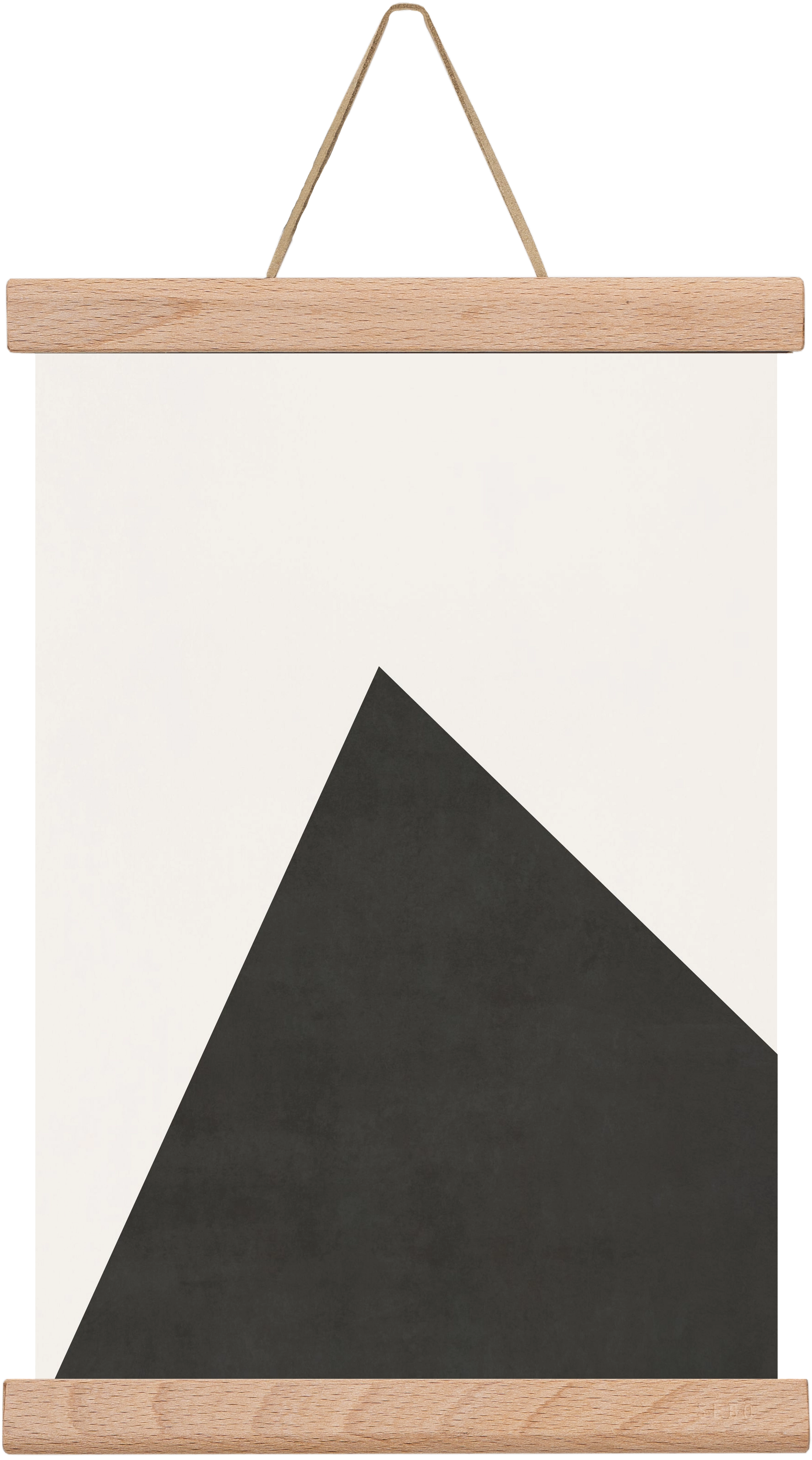 Abstract Art - Bp05, 20x30 cm (20x30 cm), Tölgy akasztó