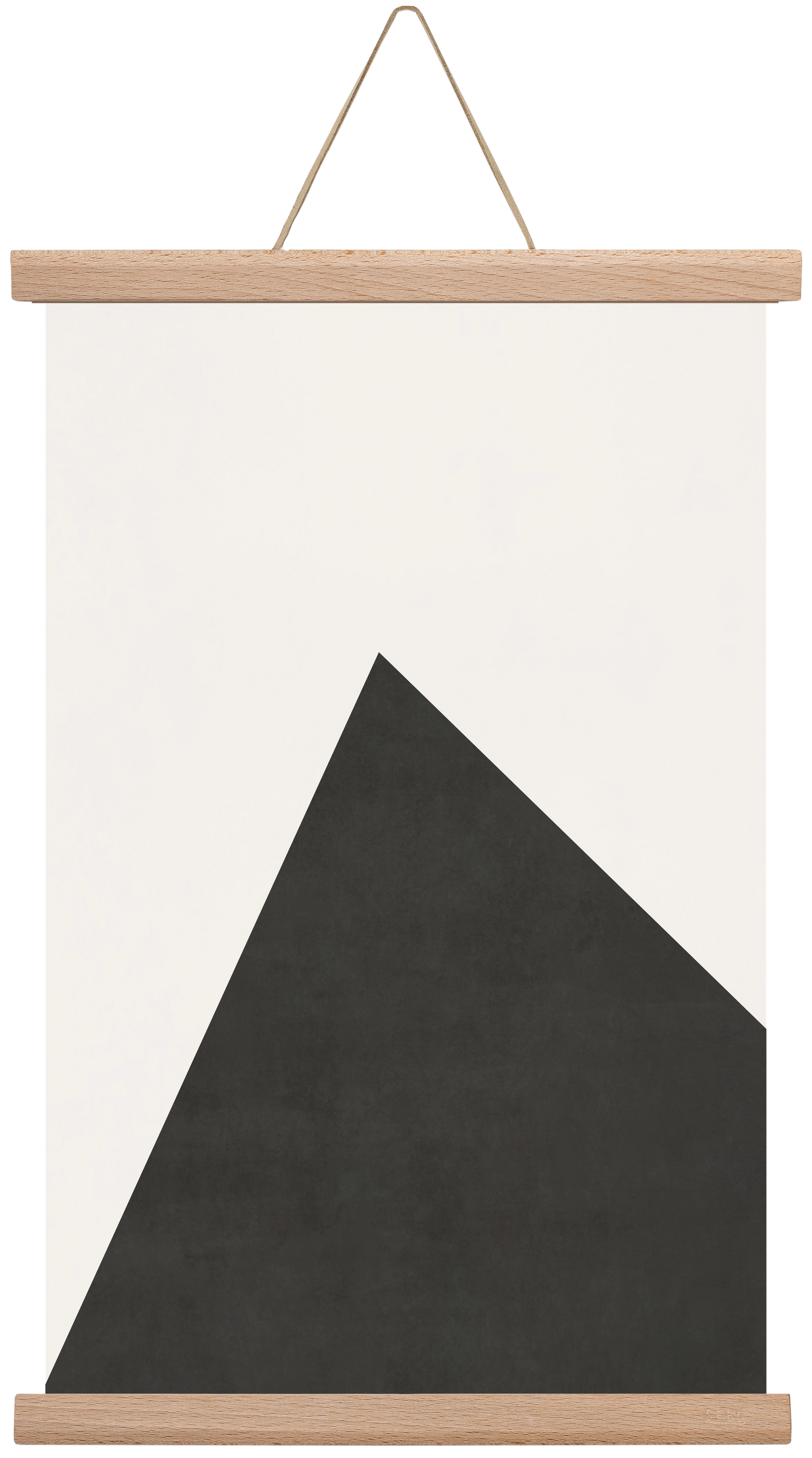 Abstract Art - Bp05, 30x45 cm (30x45 cm), Tölgy akasztó