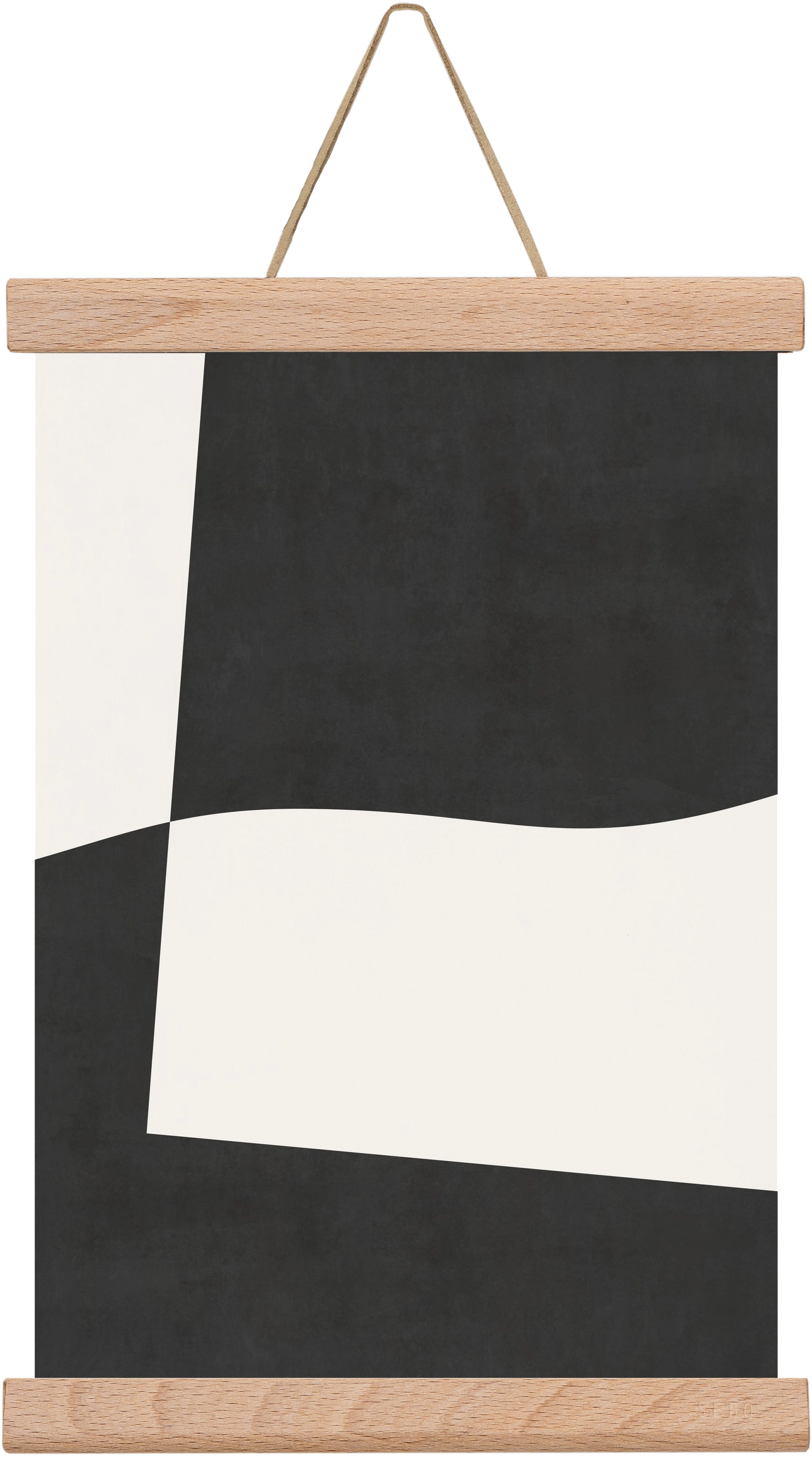 Abstract Art - Bp06, 20x30 cm (20x30 cm), Tölgy akasztó