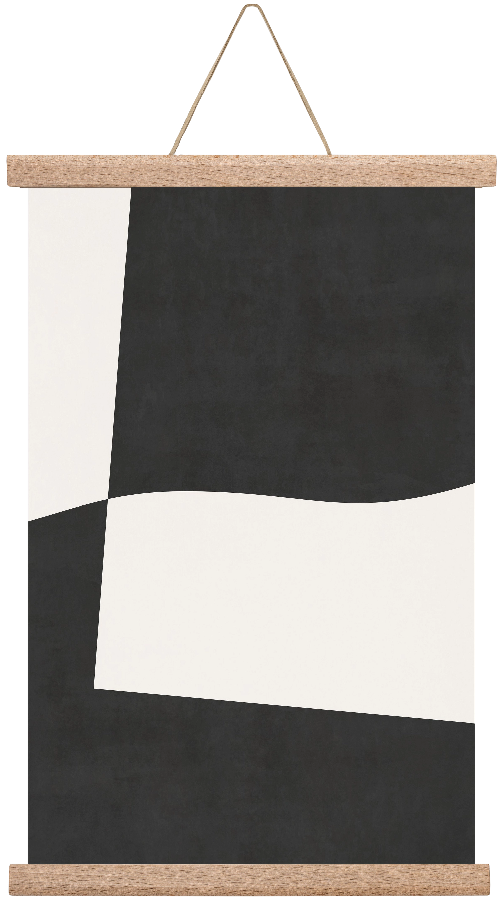 Abstract Art - Bp06, 30x45 cm (30x45 cm), Tölgy akasztó