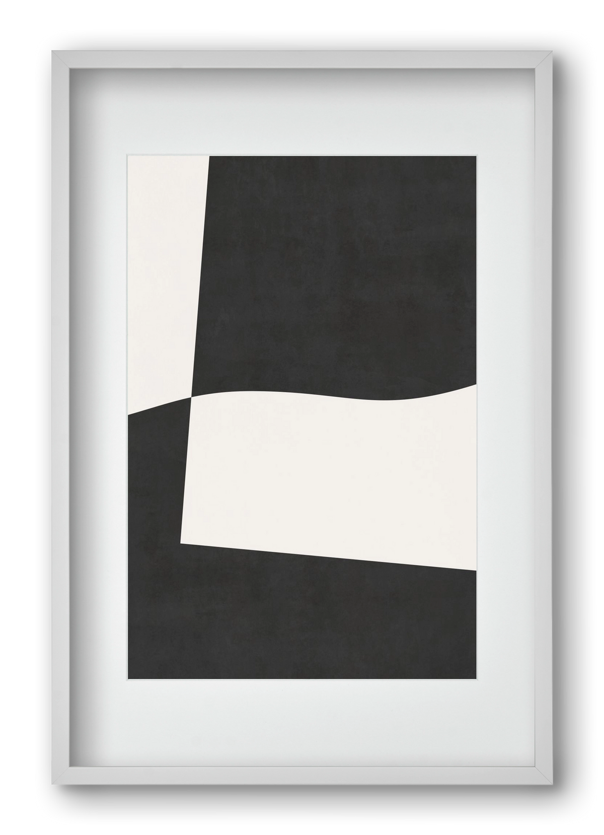 Abstract Art - Bp06, 40x60 cm (30x45 cm), Fehér keret, paszpartuval