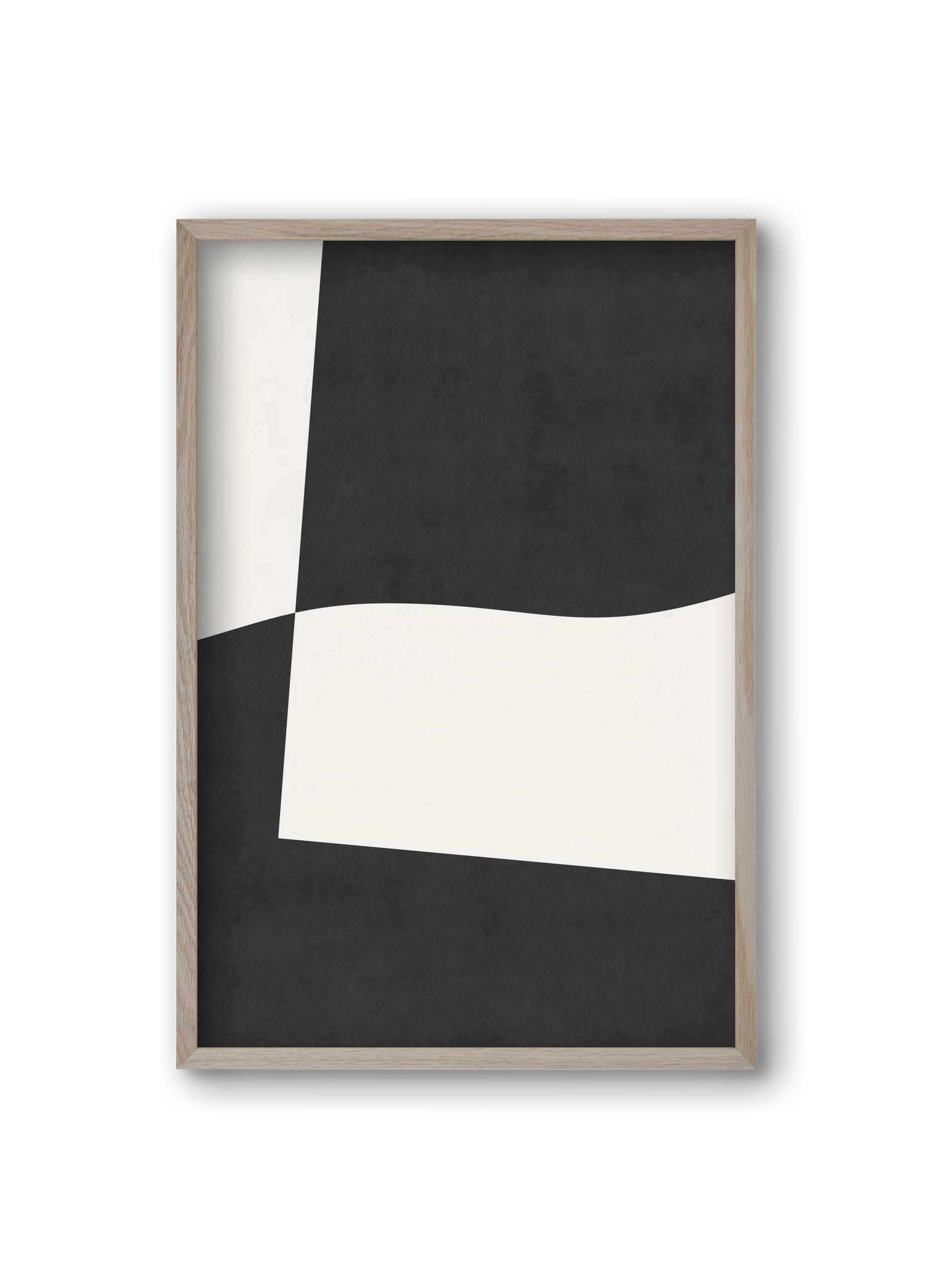 Abstract Art - Bp06, 20x30 cm (20x30 cm), Tölgy keret