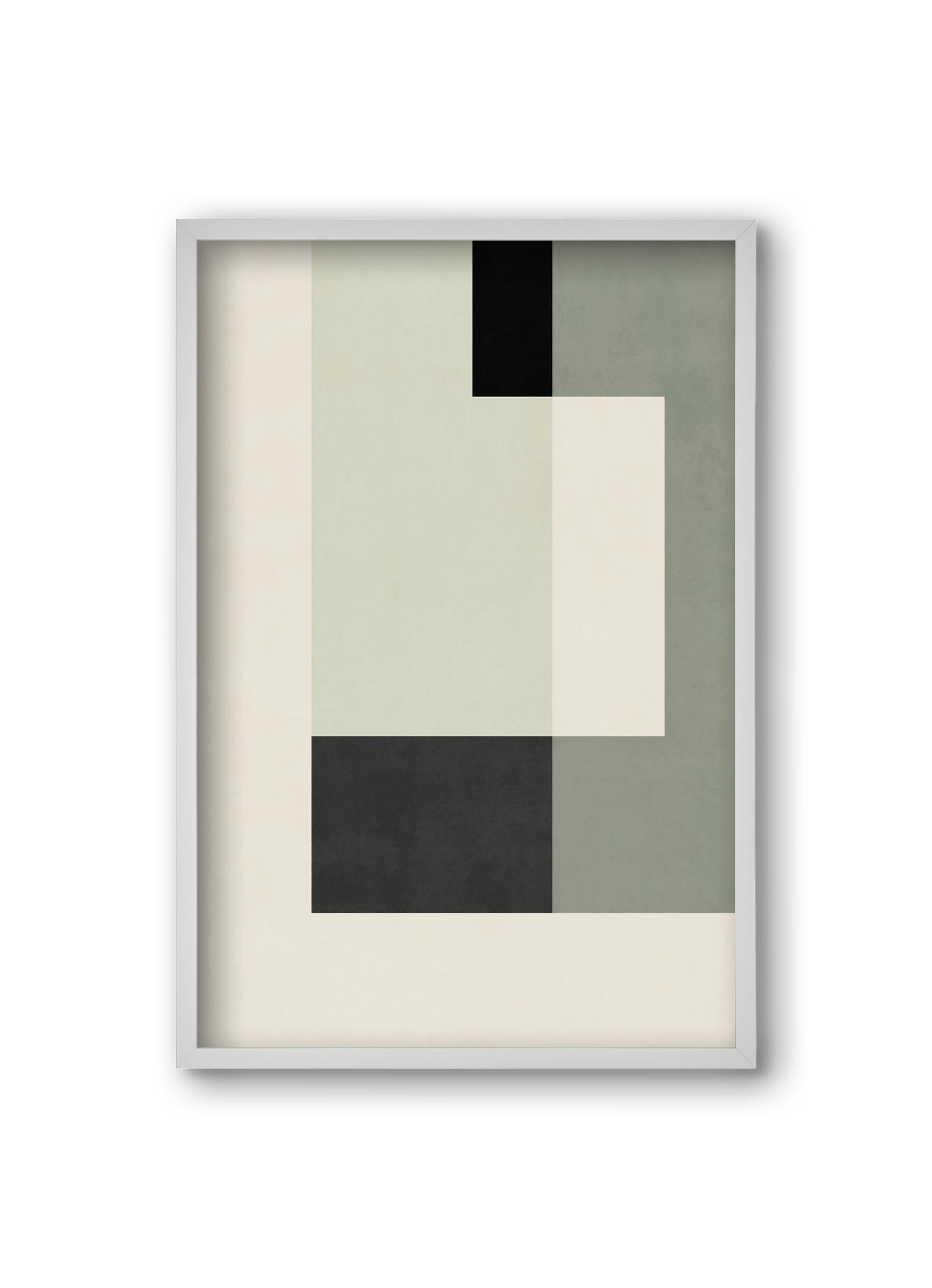 Abstract Art - Vm01, 20x30 cm (20x30 cm), Fehér keret