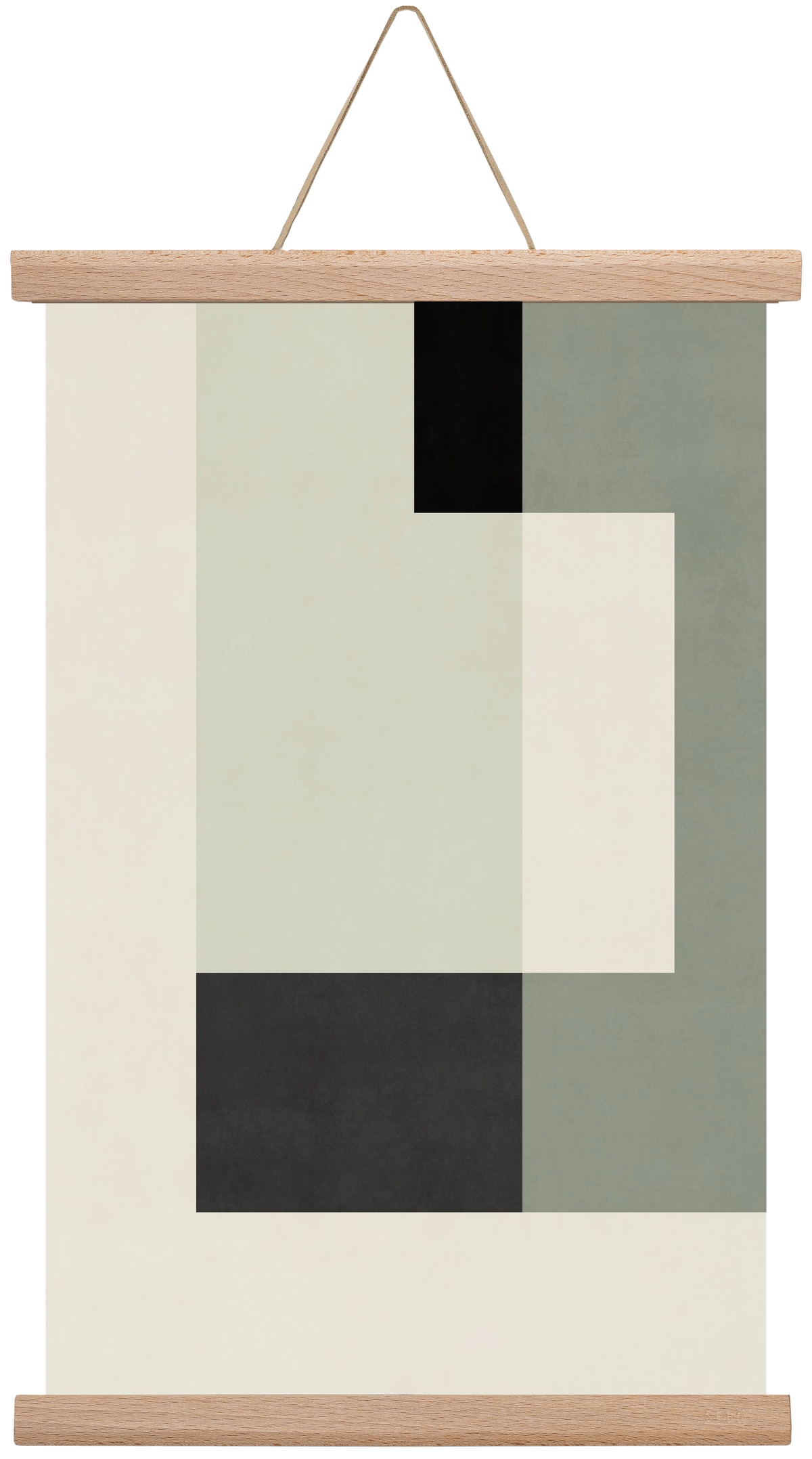 Abstract Art - Vm01, 30x45 cm (30x45 cm), Tölgy akasztó