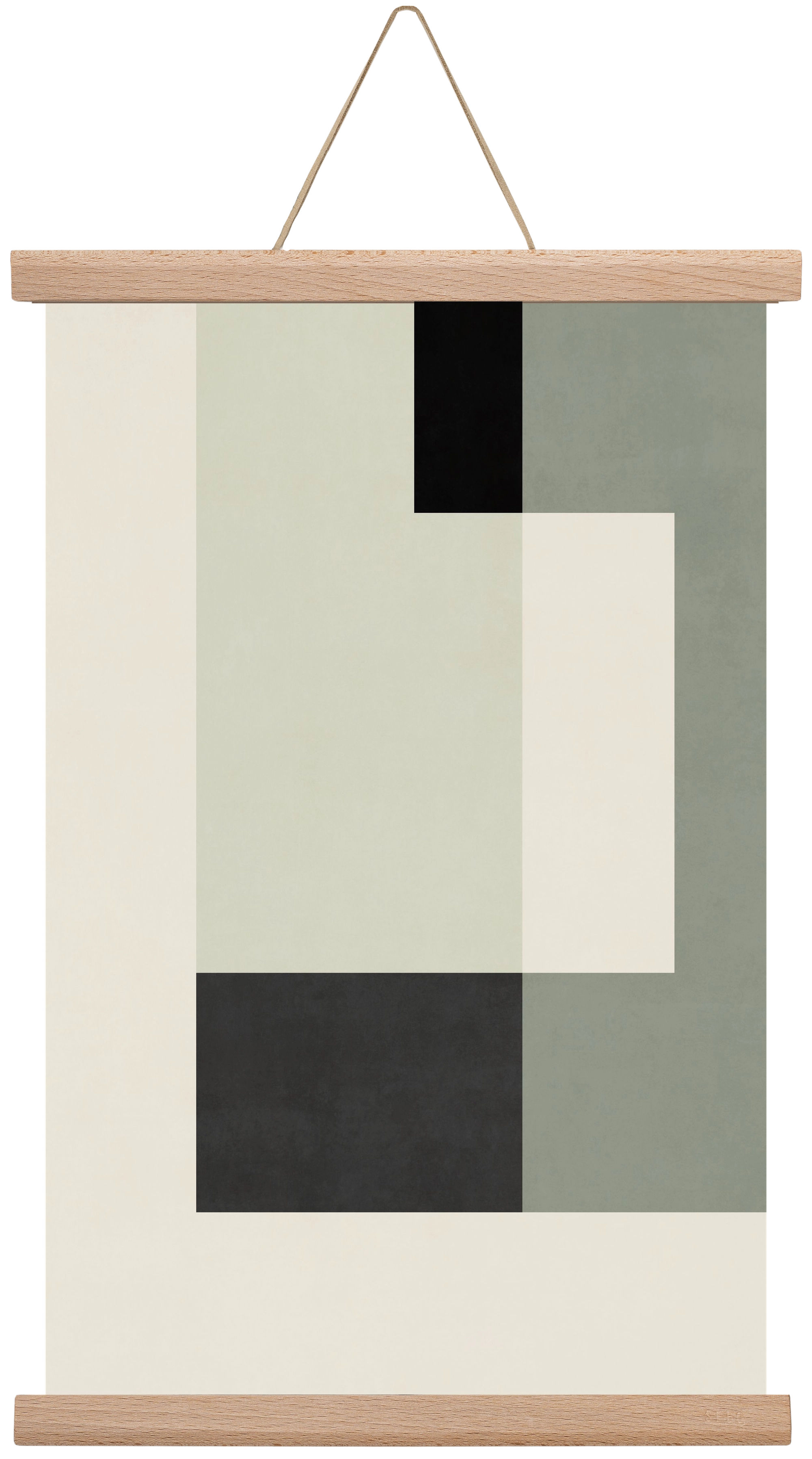 Abstract Art - Vm01, 30x45 cm (30x45 cm), Tölgy akasztó