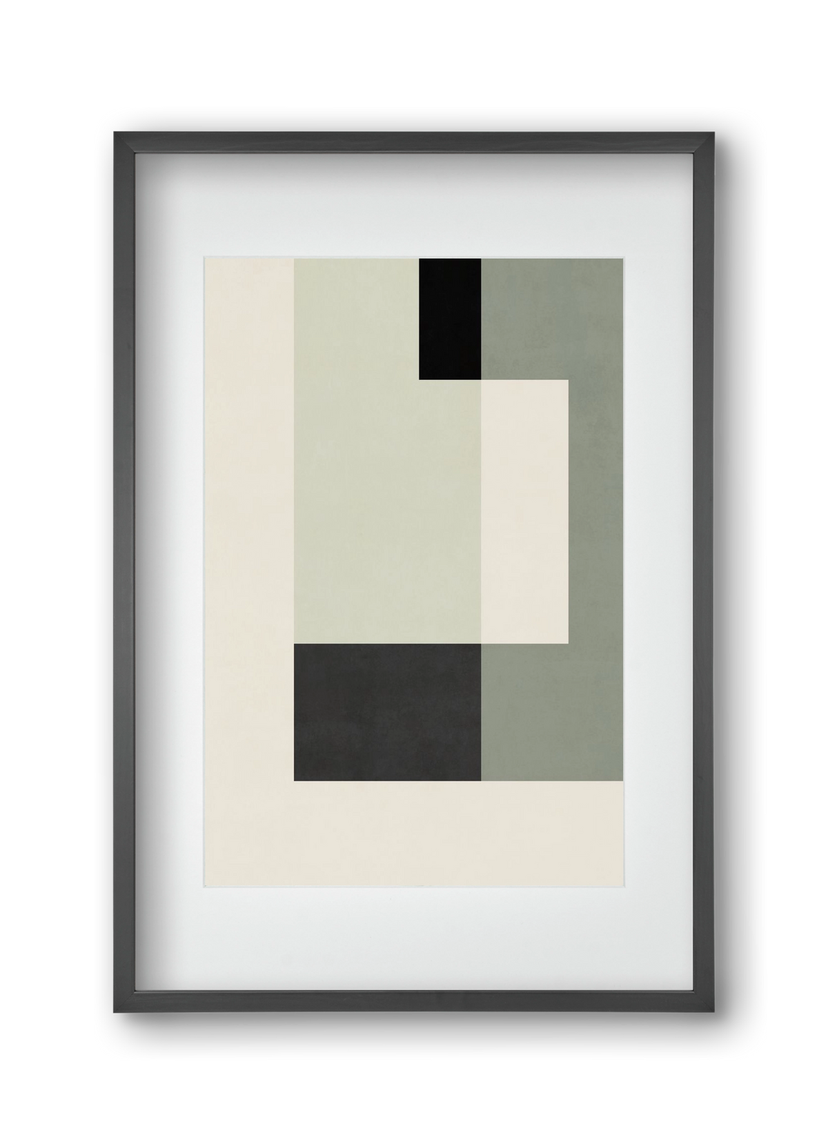 Abstract Art - Vm01, 30x45 cm (20x30 cm), Fekete keret, paszpartuval