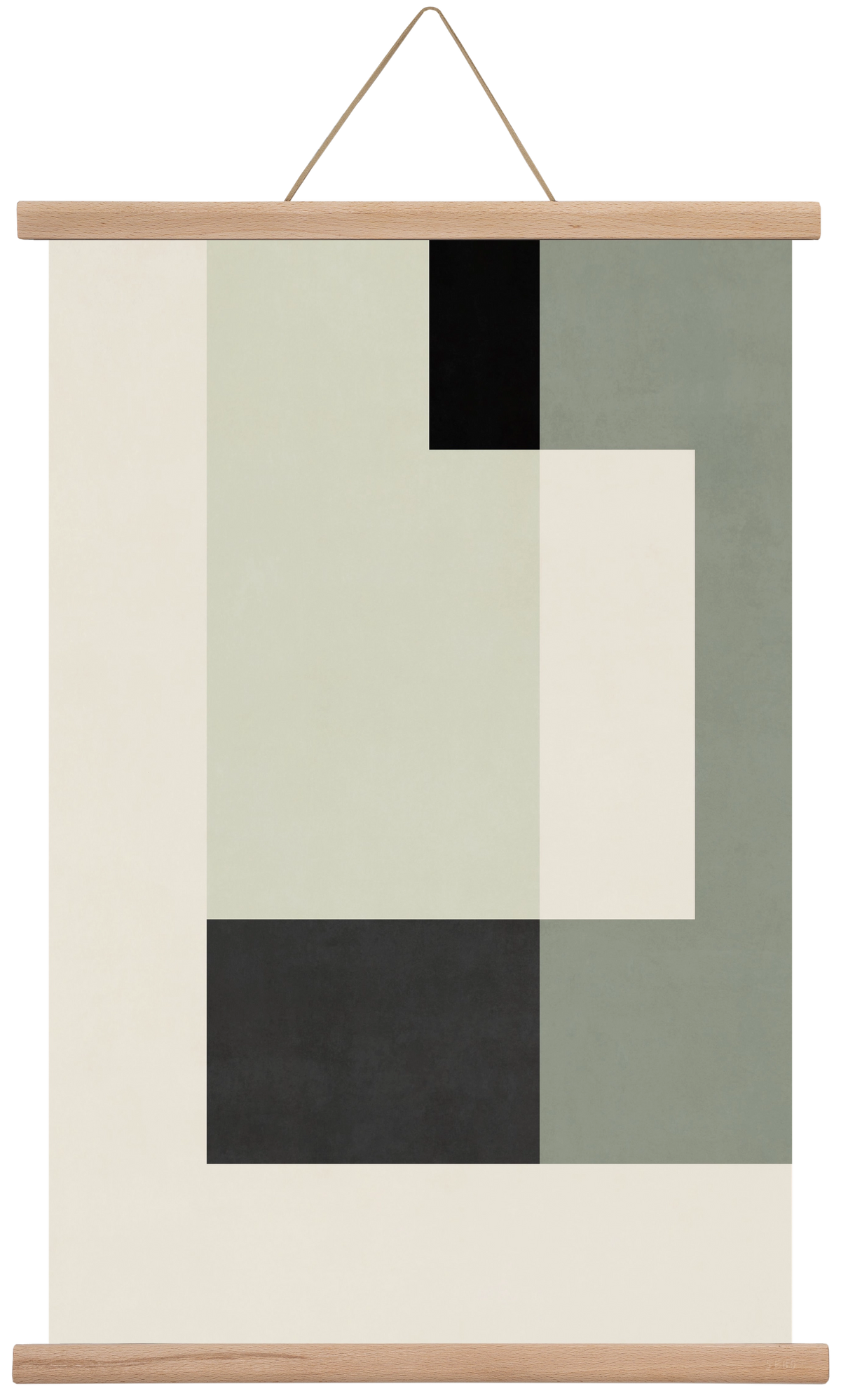 Abstract Art - Vm01, 40x60 cm (40x60 cm), Tölgy akasztó