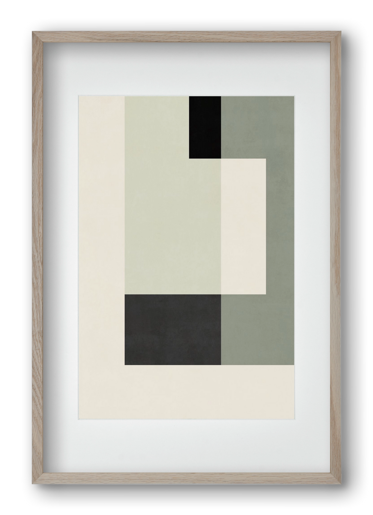 Abstract Art - Vm01, 40x60 cm (30x45 cm), Tölgy keret, paszpartuval