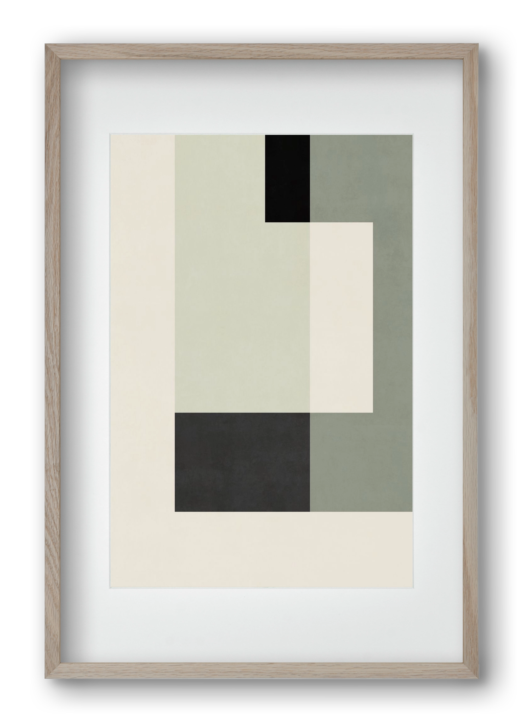 Abstract Art - Vm01, 40x60 cm (30x45 cm), Tölgy keret, paszpartuval